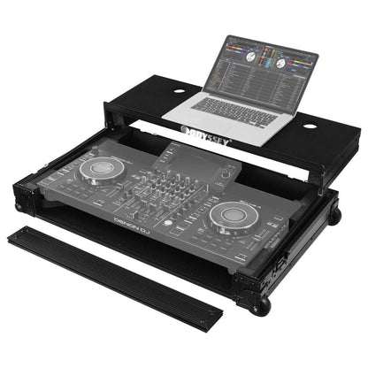  Odyssey Glide Style I-Board Flight Case For Denon DJ SC LIVE 4 With Laptop Platform(Odyssey 810sc4m Glide Style I Board Flight Case For Denon Dj Sc Live 4 With Laptop Platform)