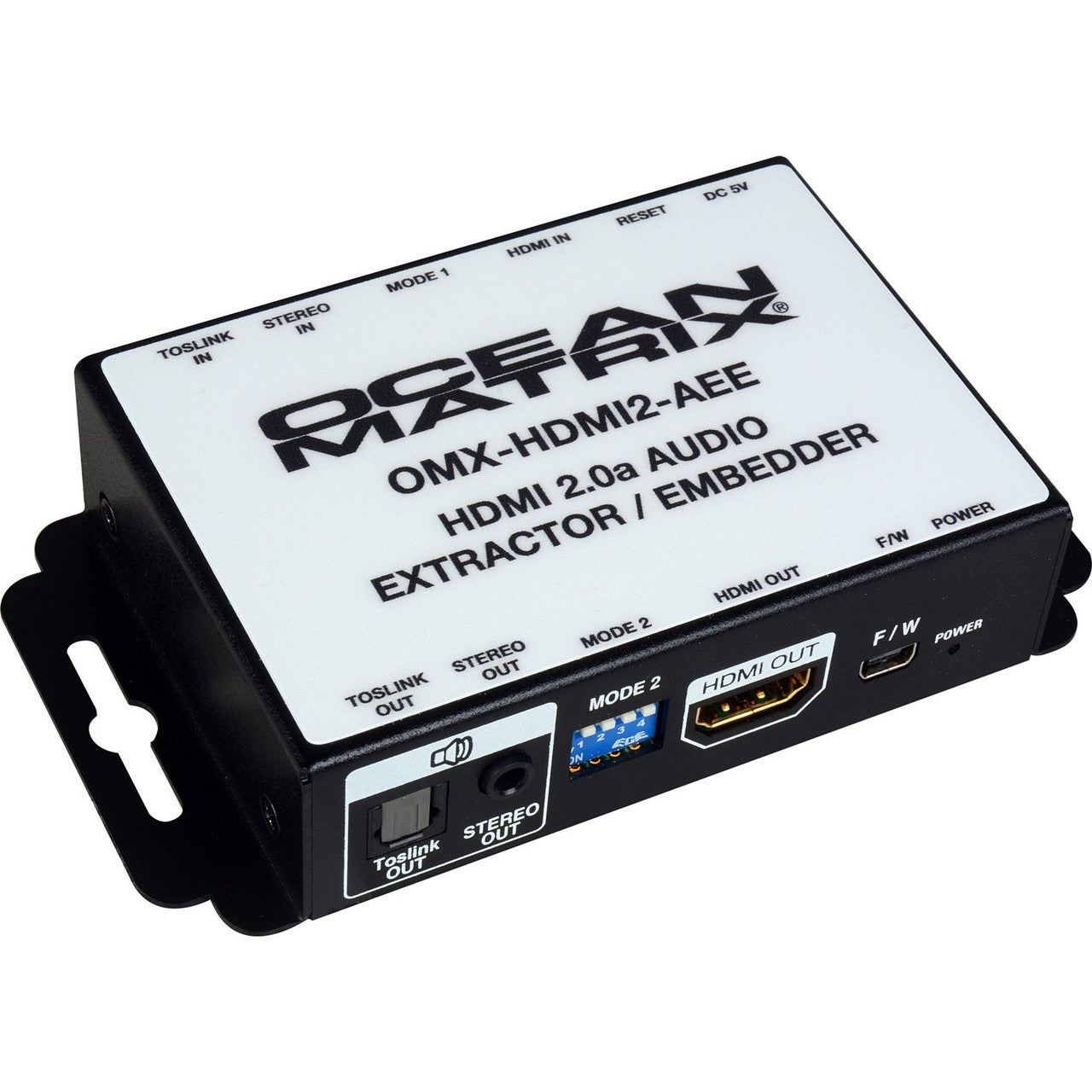  Ocean Matrix OMX-HDMI2-AEE 4K HDMI 2.0 Audio Extractor/Embedder(Ocean Matrix Omx Hdmi2 Aee 4k Hdmi 2 0 Audio Extractor Embedder)