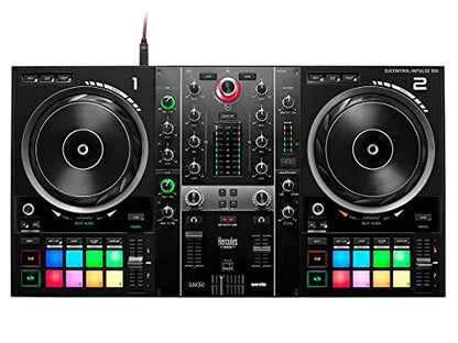  Hercules DJC-INPULSE-500 2-Deck USB DJ Controller For Serato(Hercules Djc Inpulse 500 2 Deck Usb Dj Controller For Serato)
