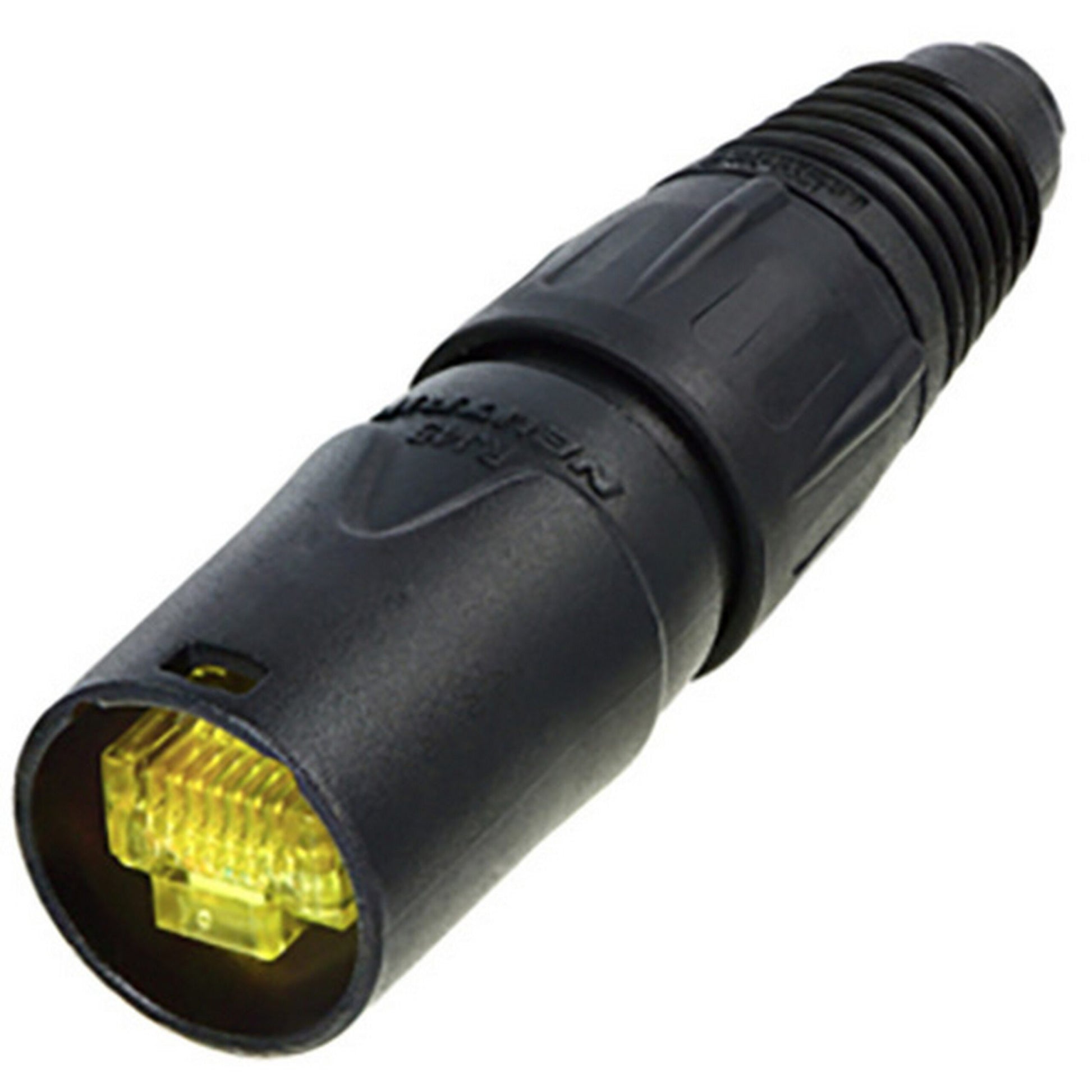  Neutrik NE8MX-B-1 EtherCON Cable Connector With Black Chromium Shell Chuck And Boot(Neutrik Ne8mx B 1 Ethercon Cable Connector With Black Chromium Shell Chuck And Boot)