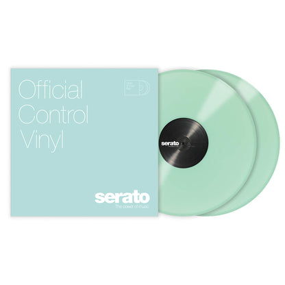  Serato 12-Inch Control Vinyl, Glow In The Dark, Pair(Serato 12 Inch Control Vinyl Glow In The Dark Pair)