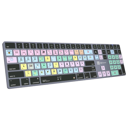  Logickeyboard Titan Wireless Backlit Shortcut Mac Keyboard For Final Cut Pro X(Logickeyboard Titan Wireless Backlit Shortcut Mac Keyboard For Final Cut Pro X)