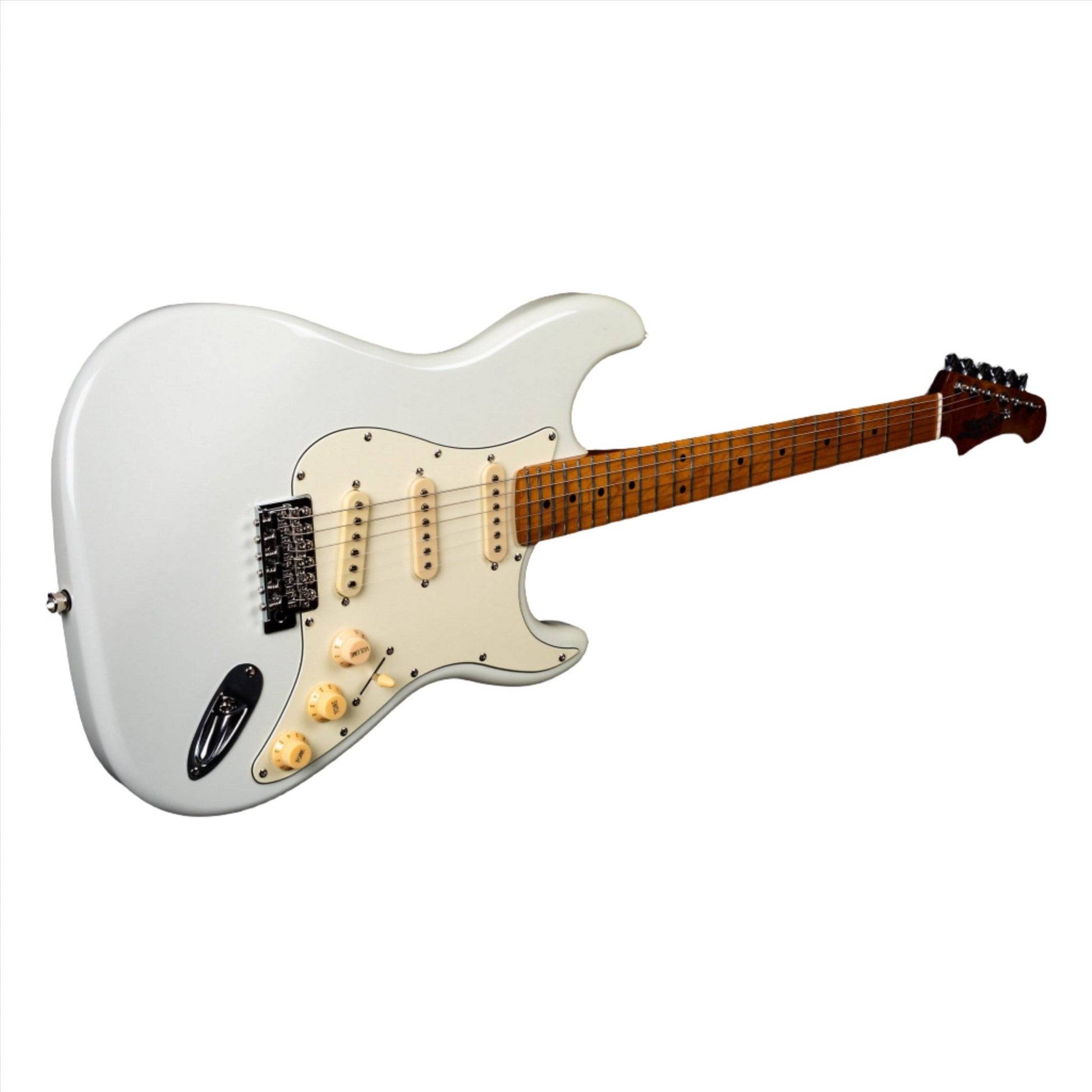  JET Guitars JS 300 OW SSS Basswood Body Electric Guitar With Roasted Maple Neck/Fretboard(Jet Guitars Js 300 Ow Sss Basswood Body Electric Guitar With Roasted Maple Neck Fretboard)