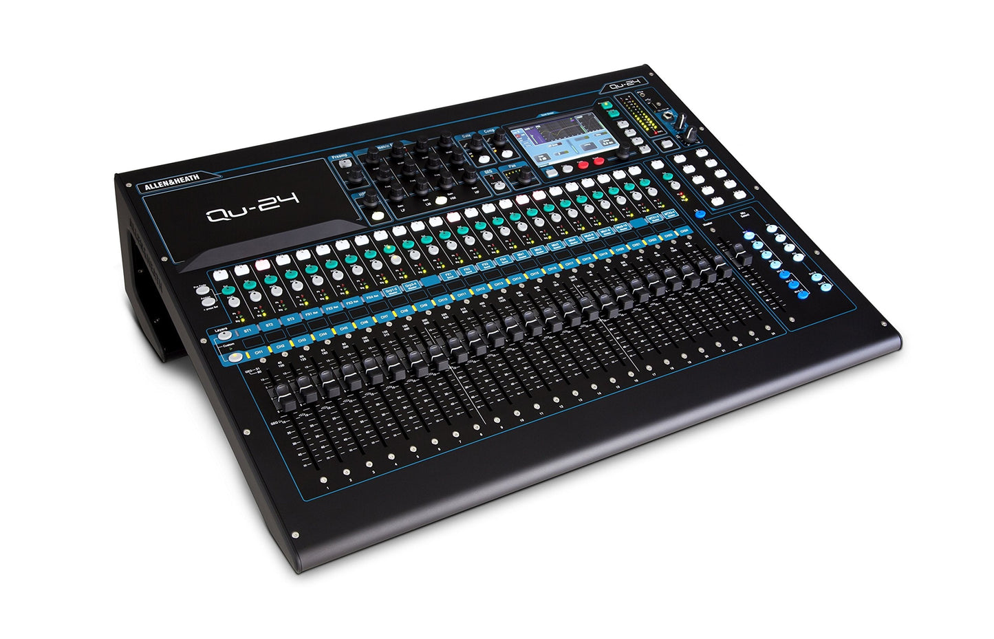  Allen & Heath QU-24C 30 In 24 Out Digital Mixer Chrome Edition(Allen Heath Qu 24c 30 In 24 Out Digital Mixer Chrome Edition)