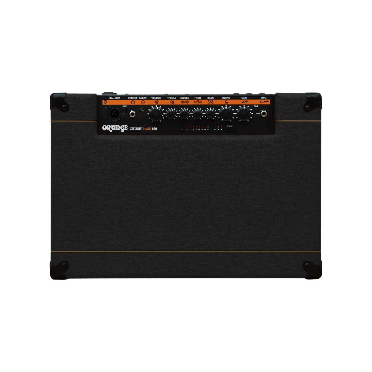  Orange CRUSH-BASS-100-BLK 100 Watt 15 Inch Bass Amp Combo Black(Orange Crush Bass 100 Blk 100 Watt 15 Inch Bass Amp Combo Black)