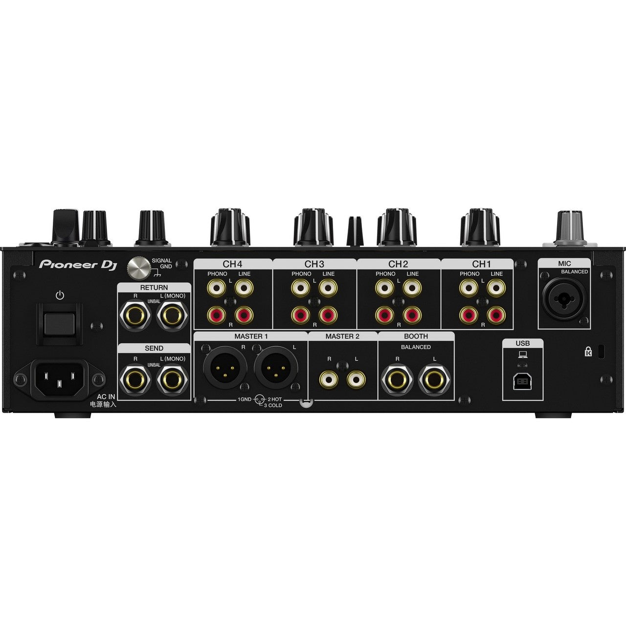  Pioneer DJM-750MK2 4-Channel Mixer With Club DNA(Pioneer Djm 750mk2 4 Channel Mixer With Club Dna)