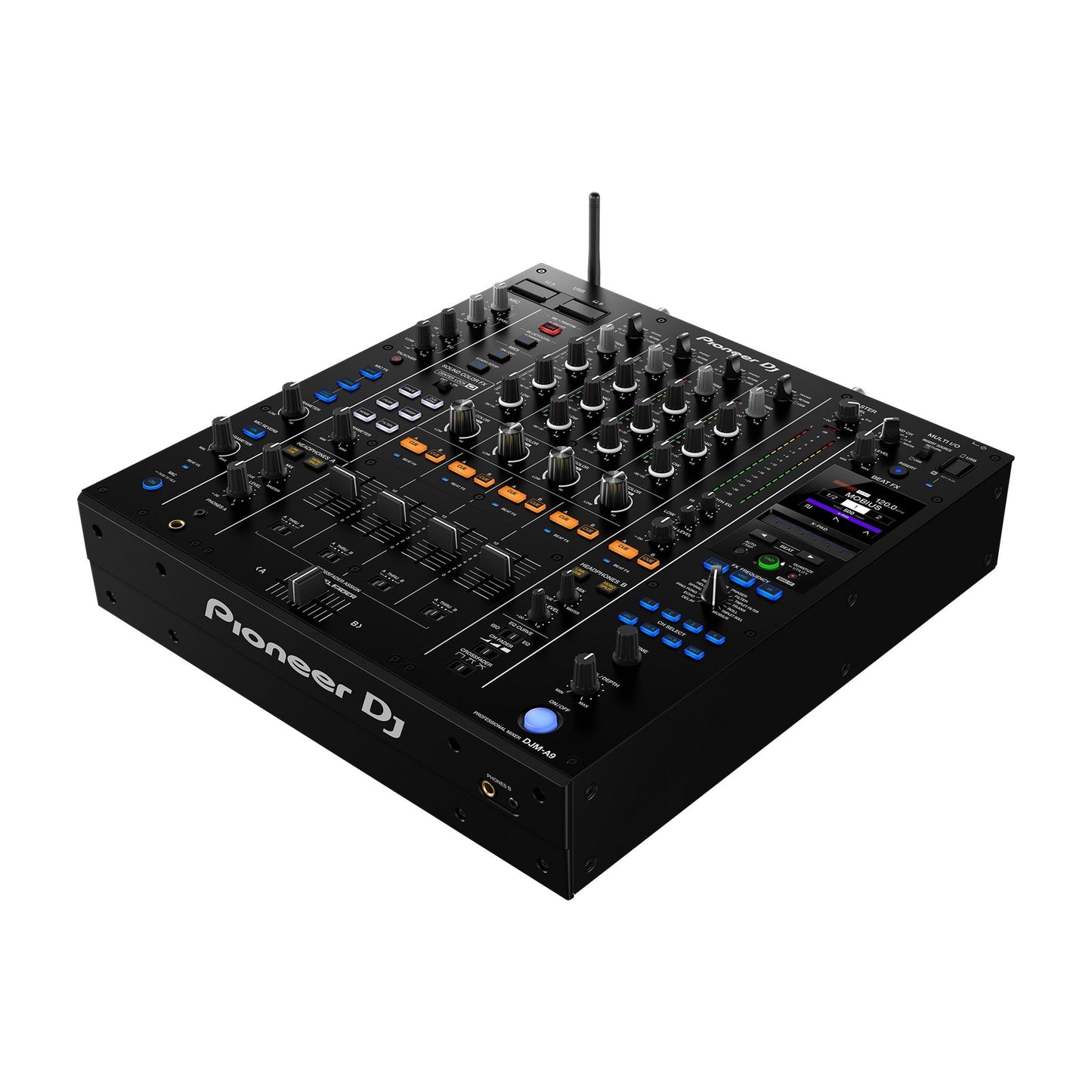  Pioneer DJ DJM-A9: Next-Gen 4-Channel Mixer For DJs(Pioneer Dj Djm A9 4 Channel Professional Dj Mixer)
