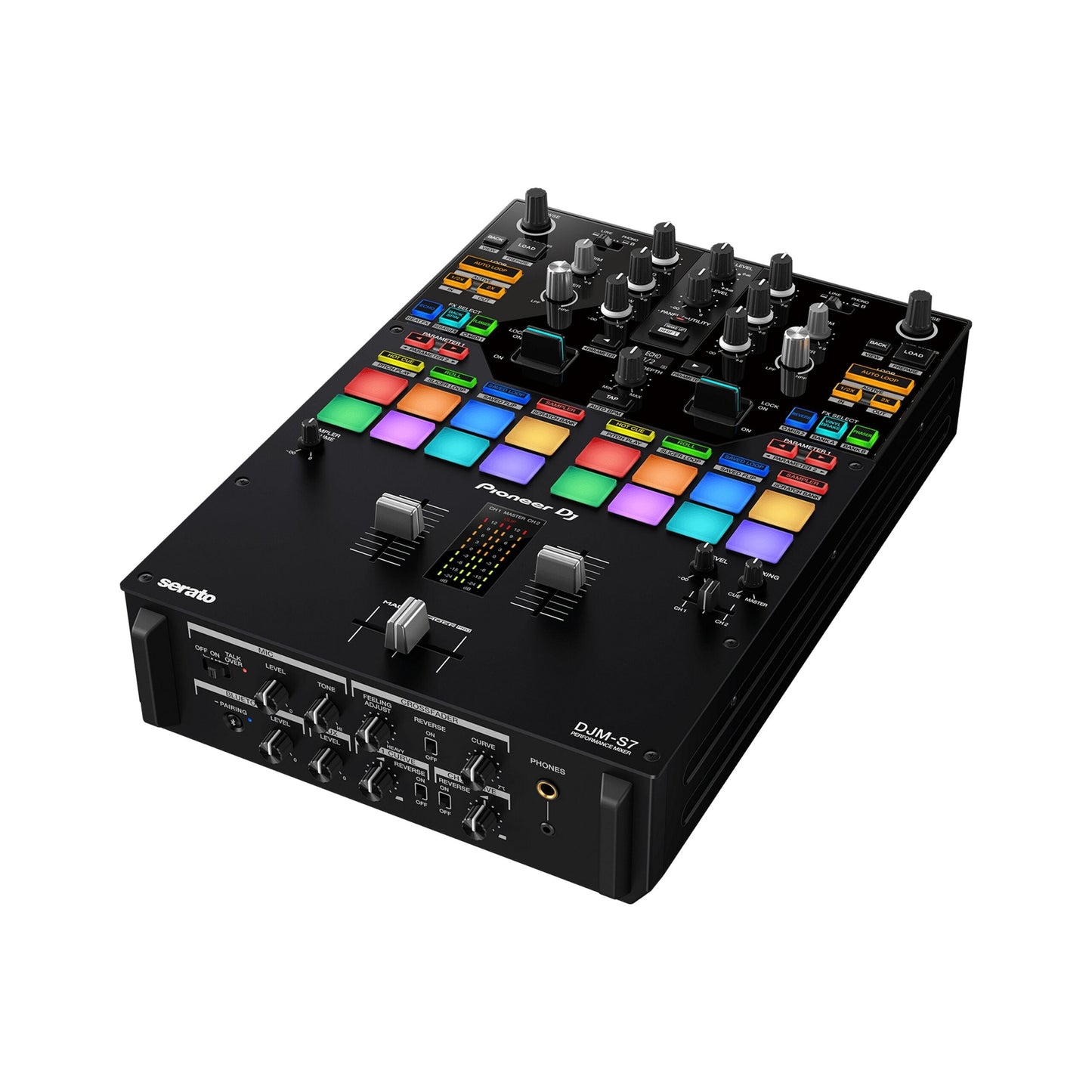  Pioneer DJ DJM-S7 Scratch-Style 2-Channel DJ Mixer, Black(Pioneer Dj Djm S7 Scratch Style 2 Channel Dj Mixer Black)
