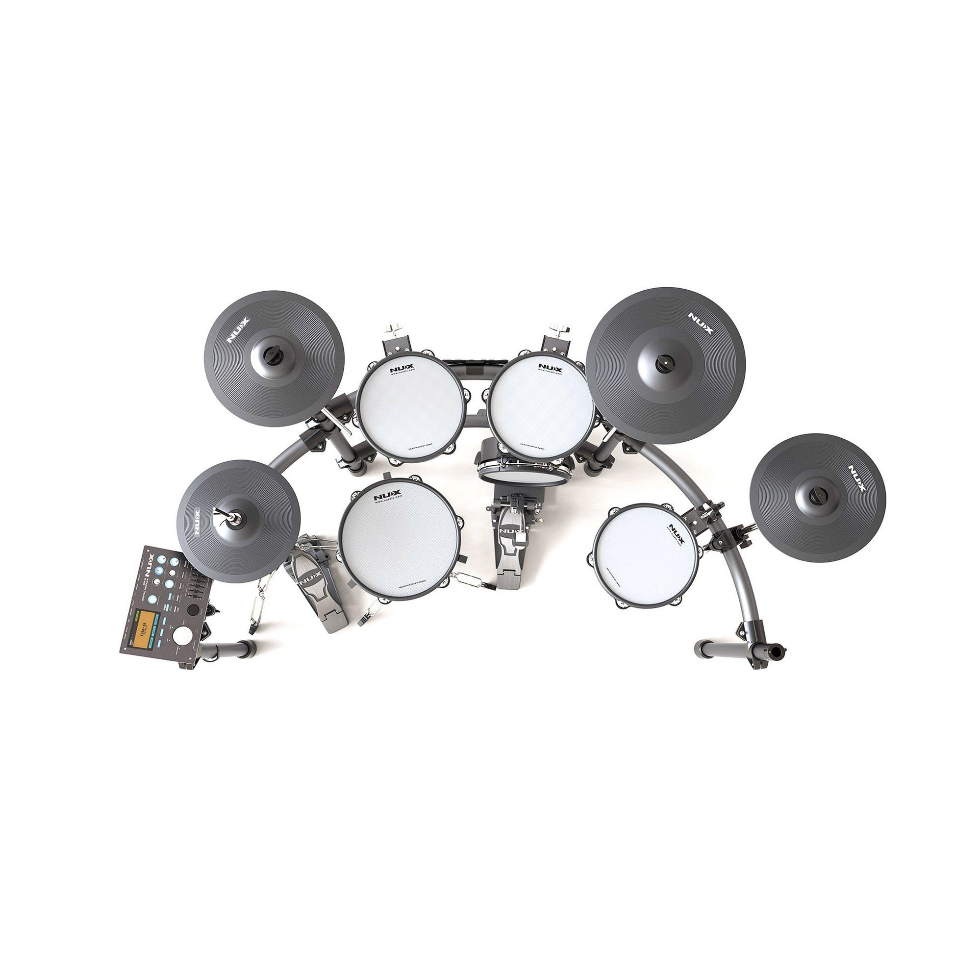  Nux DM-8 Remo Mesh-Head Electronic Drum Kit(Nux Dm 8 Remo Mesh Head Electronic Drum Kit)