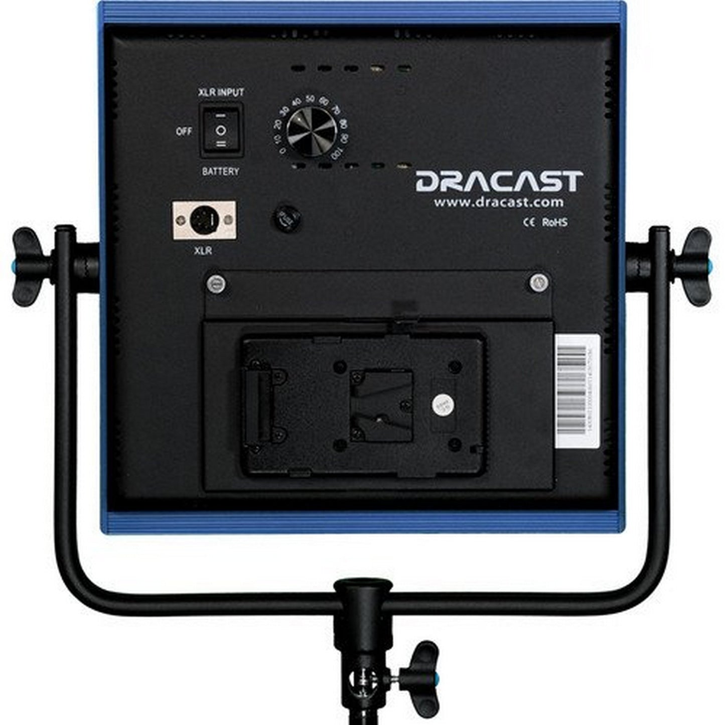  Dracast LED1000 Pro Series Daylight LED Panel Light With V-Mount Battery Plate (Used)(Dracast Led1000 Pro Series Daylight Led Panel Light With V Mount Battery Plate Used)