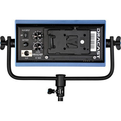  Dracast DRLED500BV LED500 Pro Series Bi-Color LED Panel Light With V-Mount Battery Plate(Dracast Drled500bv Led500 Pro Series Bi Color Led Panel Light With V Mount Battery Plate)