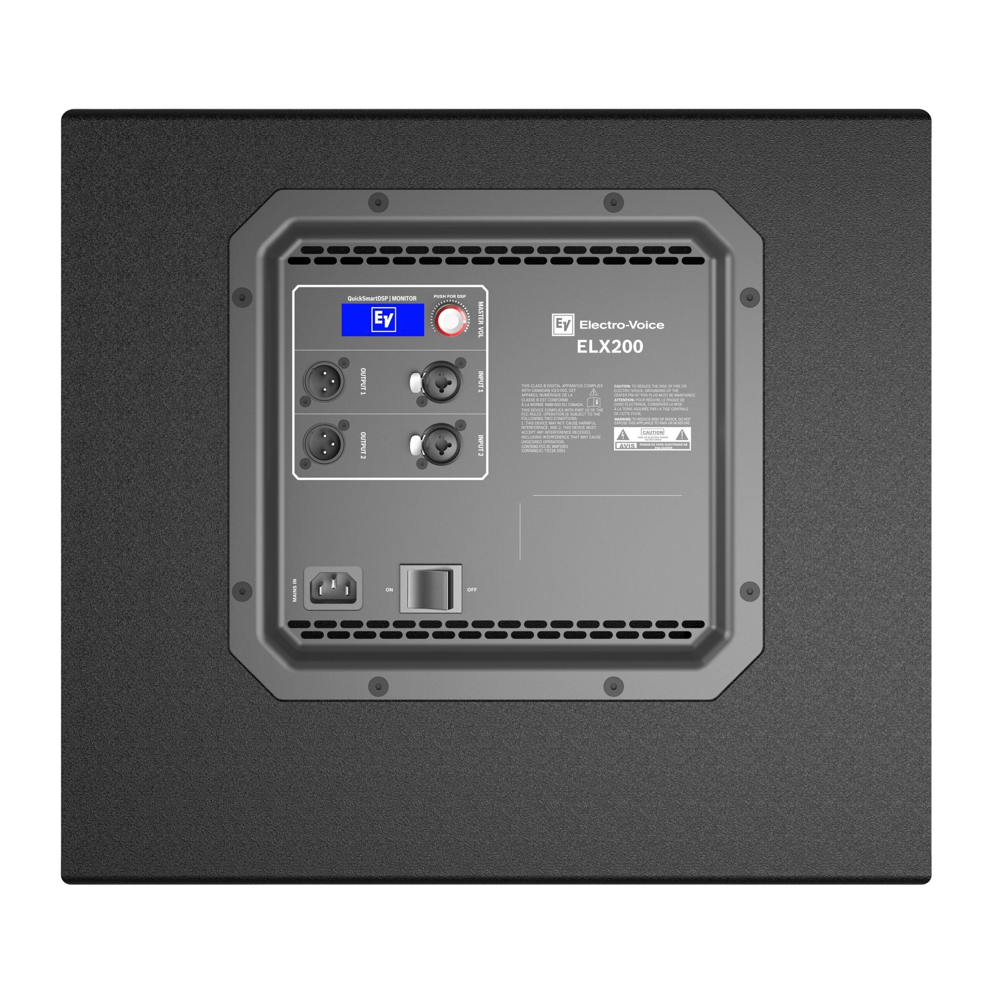  Electro-Voice ELX200-12SP 1200 Watt Class-D Powered Subwoofer, 12 Inch(Electro Voice Elx200 12sp 1200 Watt Class D Powered Subwoofer 12 Inch)