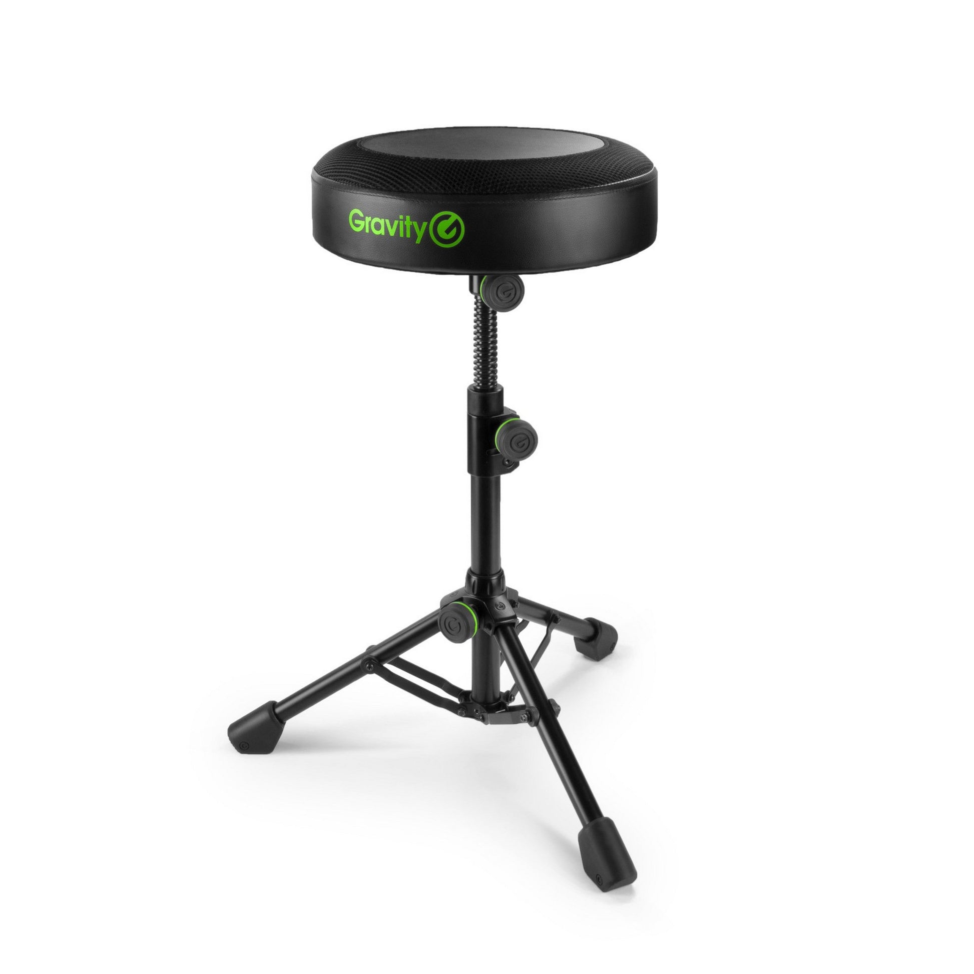  Gravity FD SEAT 1 Round Musicians Stool Foldable, Adjustable Height (Used)(Gravity Fd Seat 1 Round Musicians Stool Foldable Adjustable Height Used)