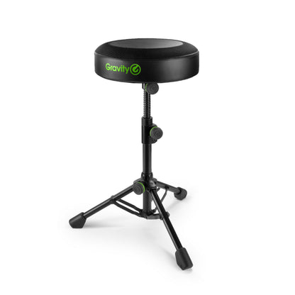  Gravity FD SEAT 1 Round Musicians Stool Foldable, Adjustable Height (Used)(Gravity Fd Seat 1 Round Musicians Stool Foldable Adjustable Height Used)