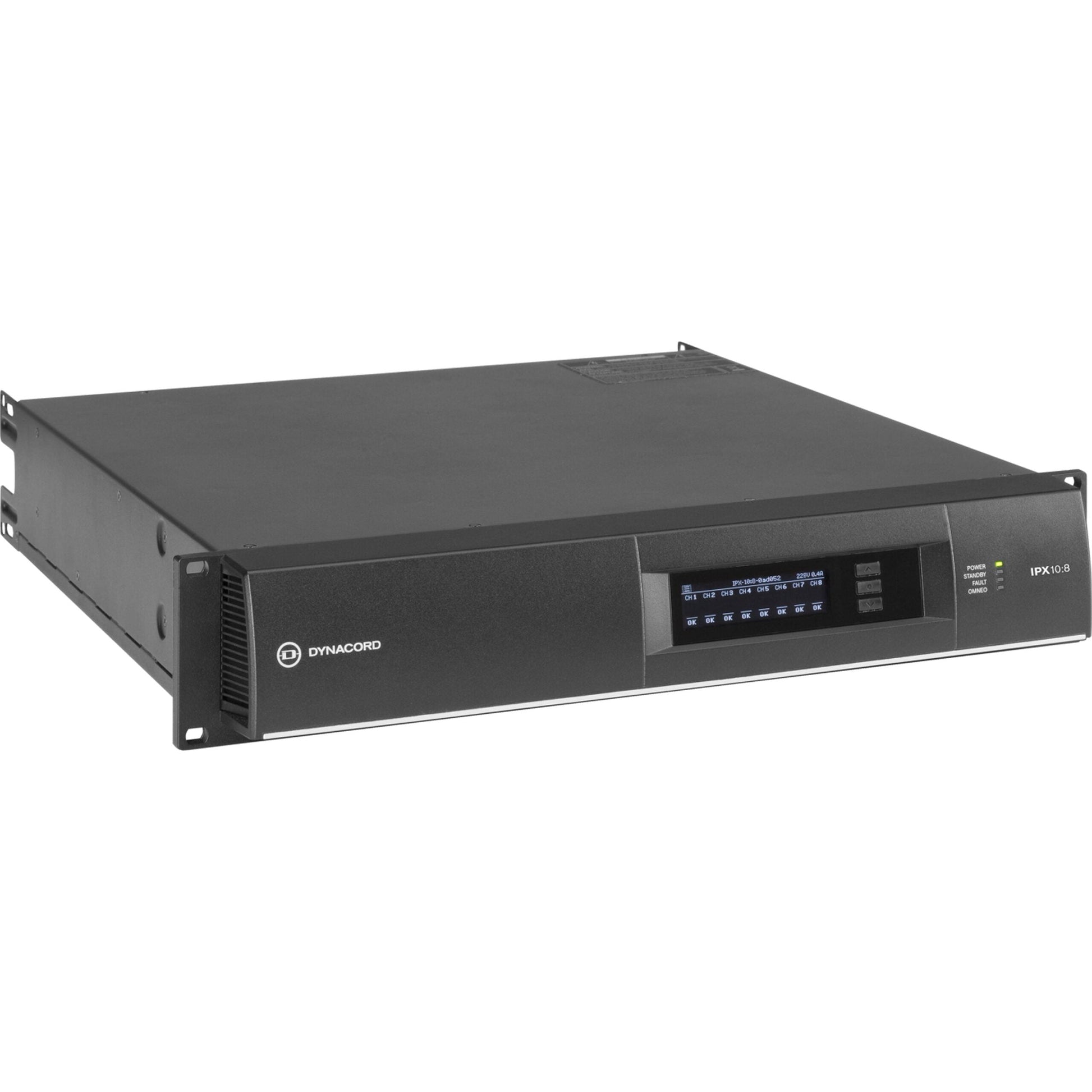  Dynacord IPX10:8 8 X 1250W Multi-Channel Installation DSP Class-D Amplifier(Dynacord Ipx108 8 X 1250w Multi Channel Installation Dsp Class D Amplifier)