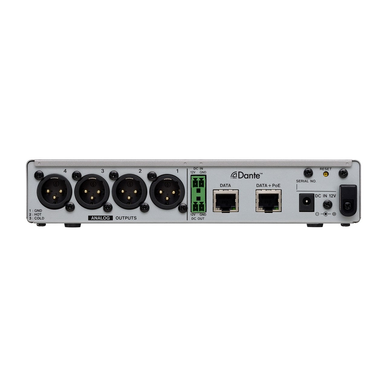  Tascam ML-4D/OUT-X 4-Channel Line Output Dante Converter With Built-in DSP Mixer(Tascam Ml 4d Out X 4 Channel Line Output Dante Converter With Built In Dsp Mixer)