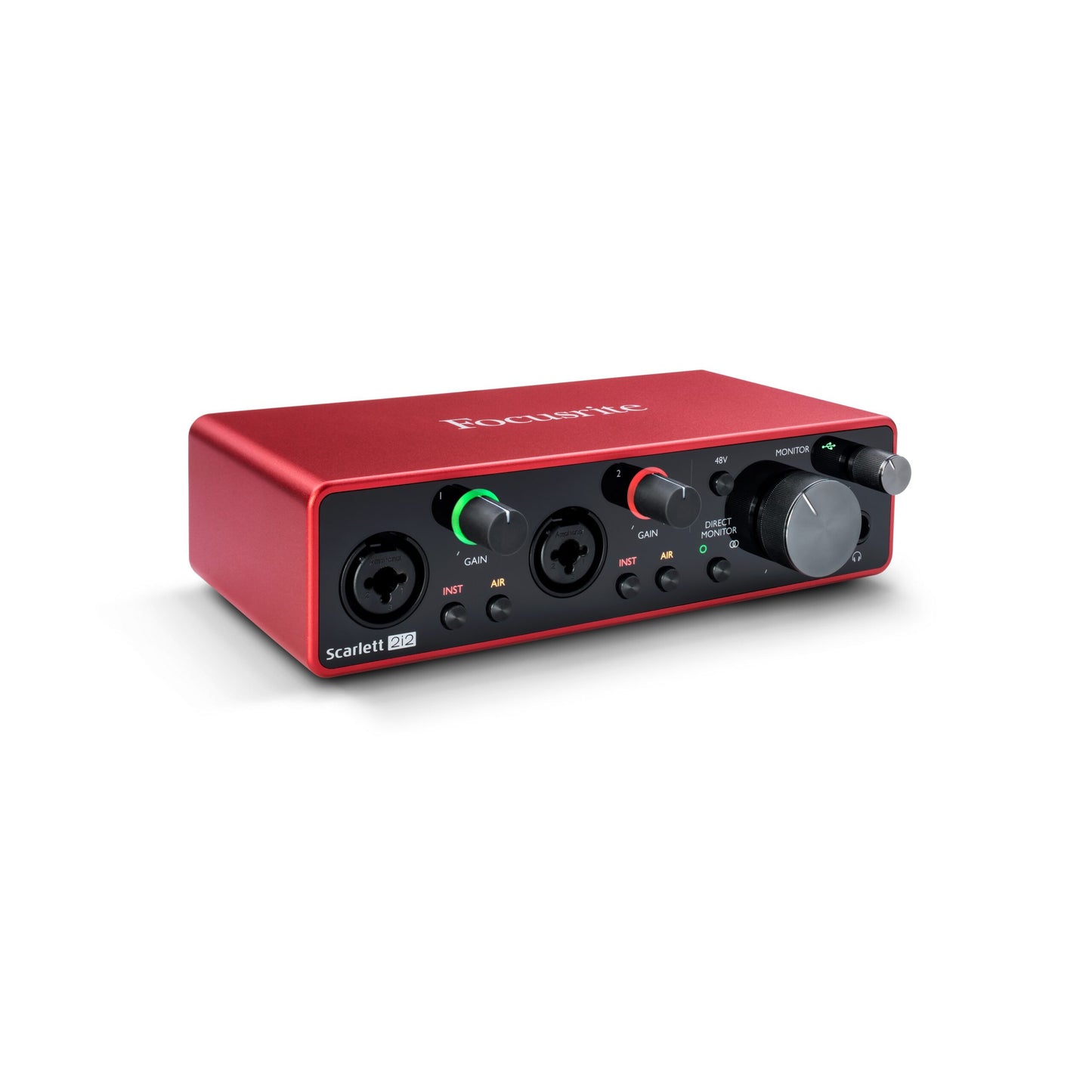  Focusrite Scarlett 2i2 2 X 2 USB Audio Interface With Condenser Microphone And Headphone, Studio 3rd Generation(Focusrite Scarlett 2i2 2 X 2 Usb Audio Interface With Condenser Microphone And Headphone Studio 3rd Generation)