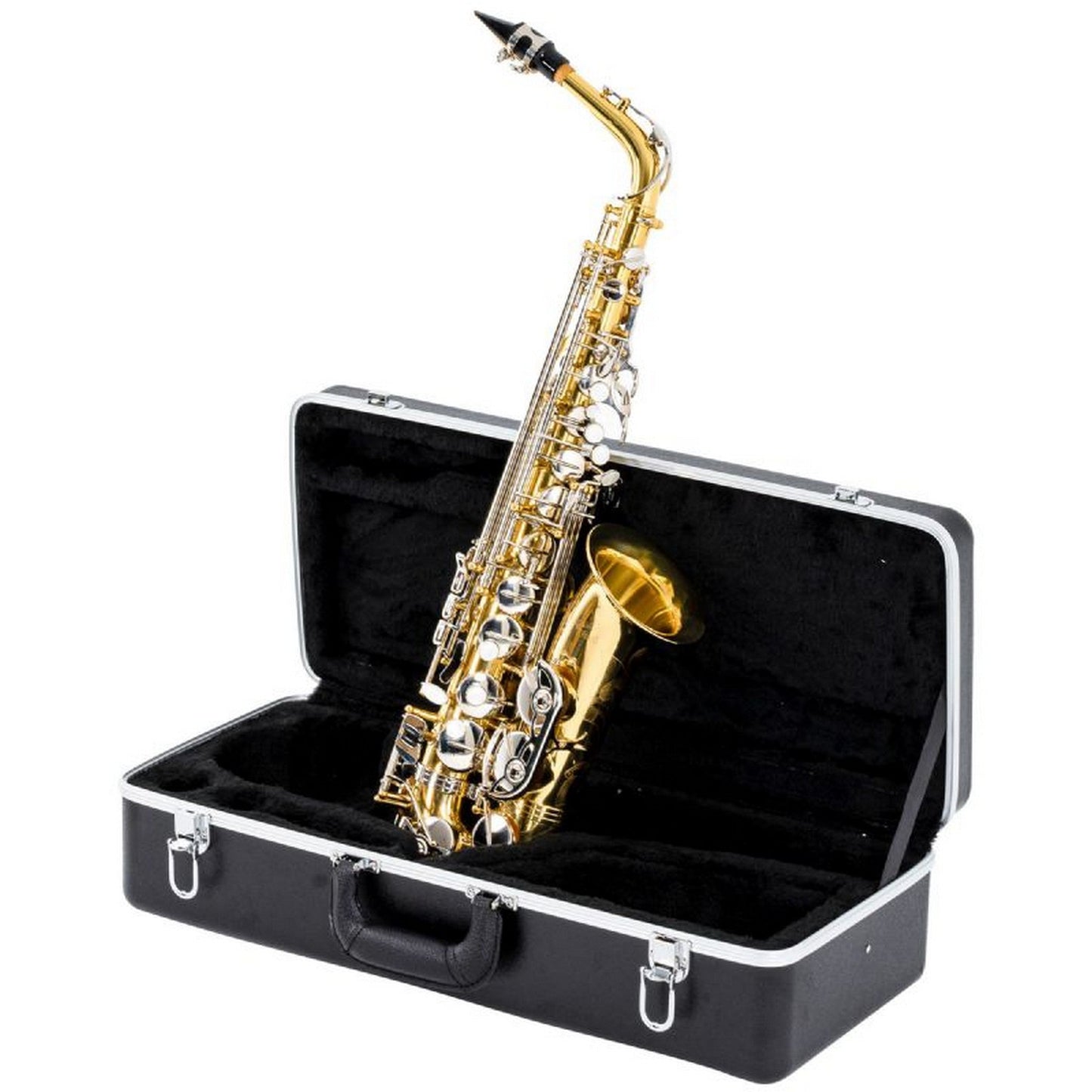  Antigua Vosi AS2155LN Eb Alto Saxophone, Nickel Keys/Lacquer Body(Antigua Vosi As2155ln Eb Alto Saxophone Nickel Keys Lacquer Body)