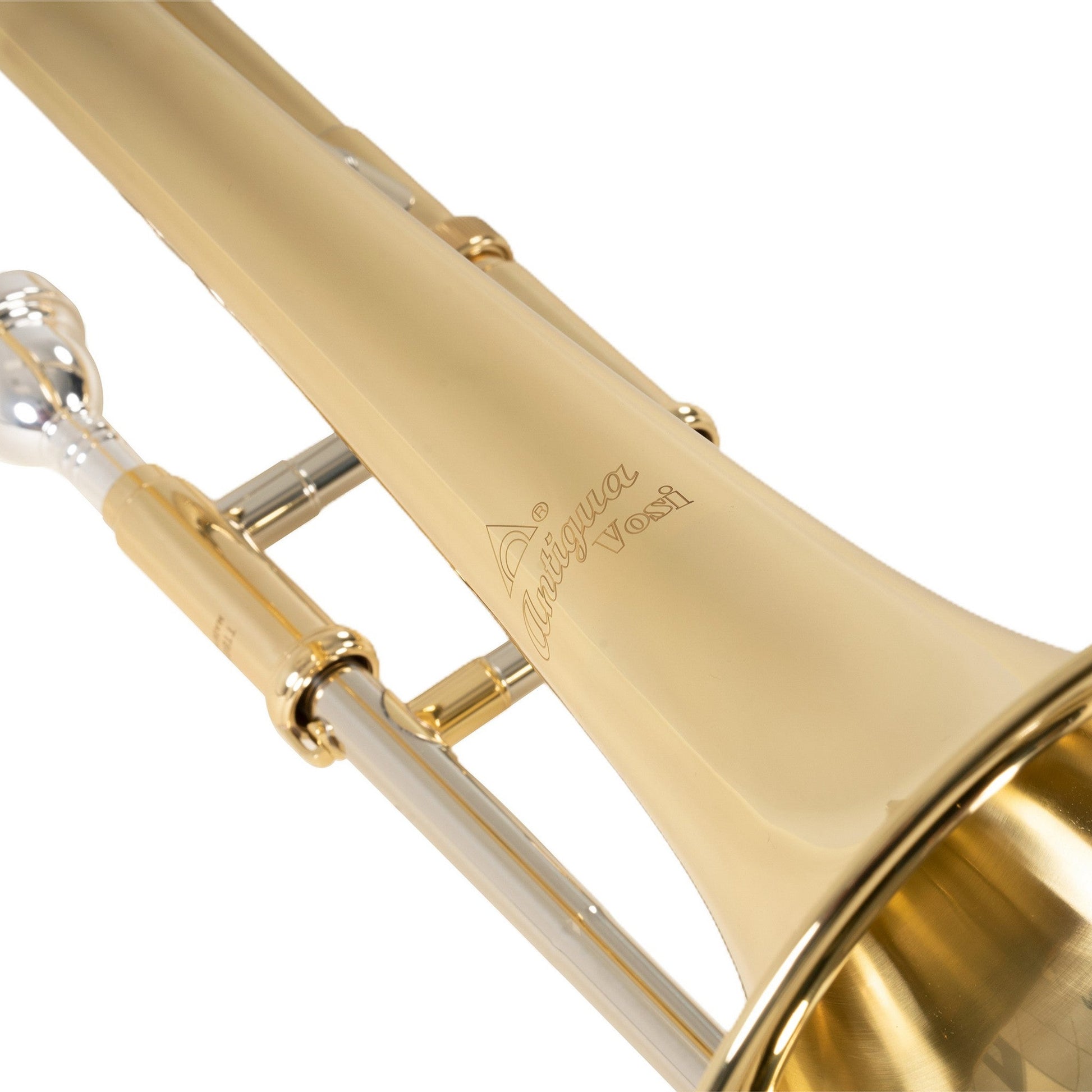  Antigua Vosi TB2211LQ Bb Trombone, Lacquer Finish Nickel Silver(Antigua Vosi Tb2211lq Bb Trombone Lacquer Finish Nickel Silver)