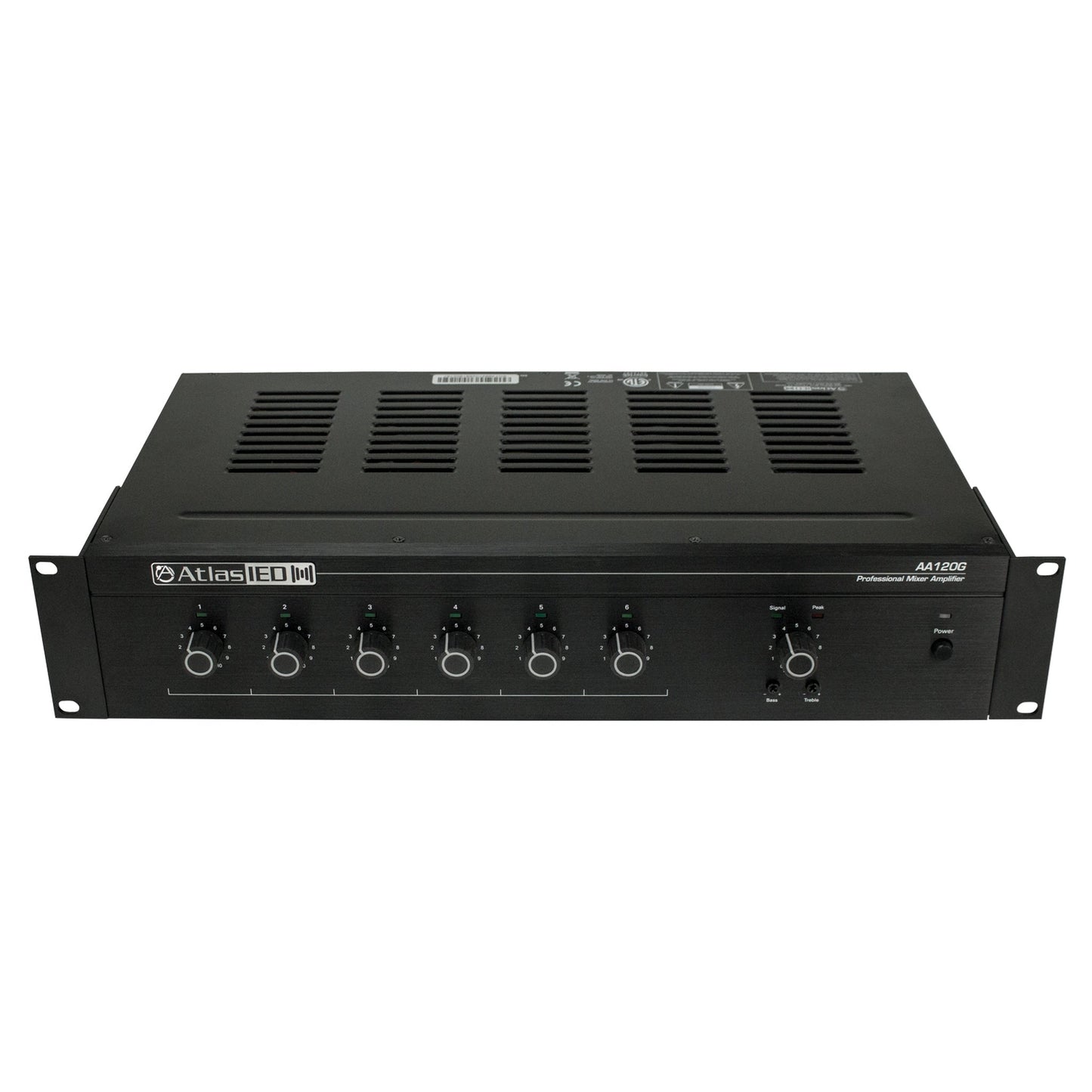  AtlasIED AA120G 120W 6-Input Mixer Amplifier(Atlasied Aa120g 120w 6 Input Mixer Amplifier)