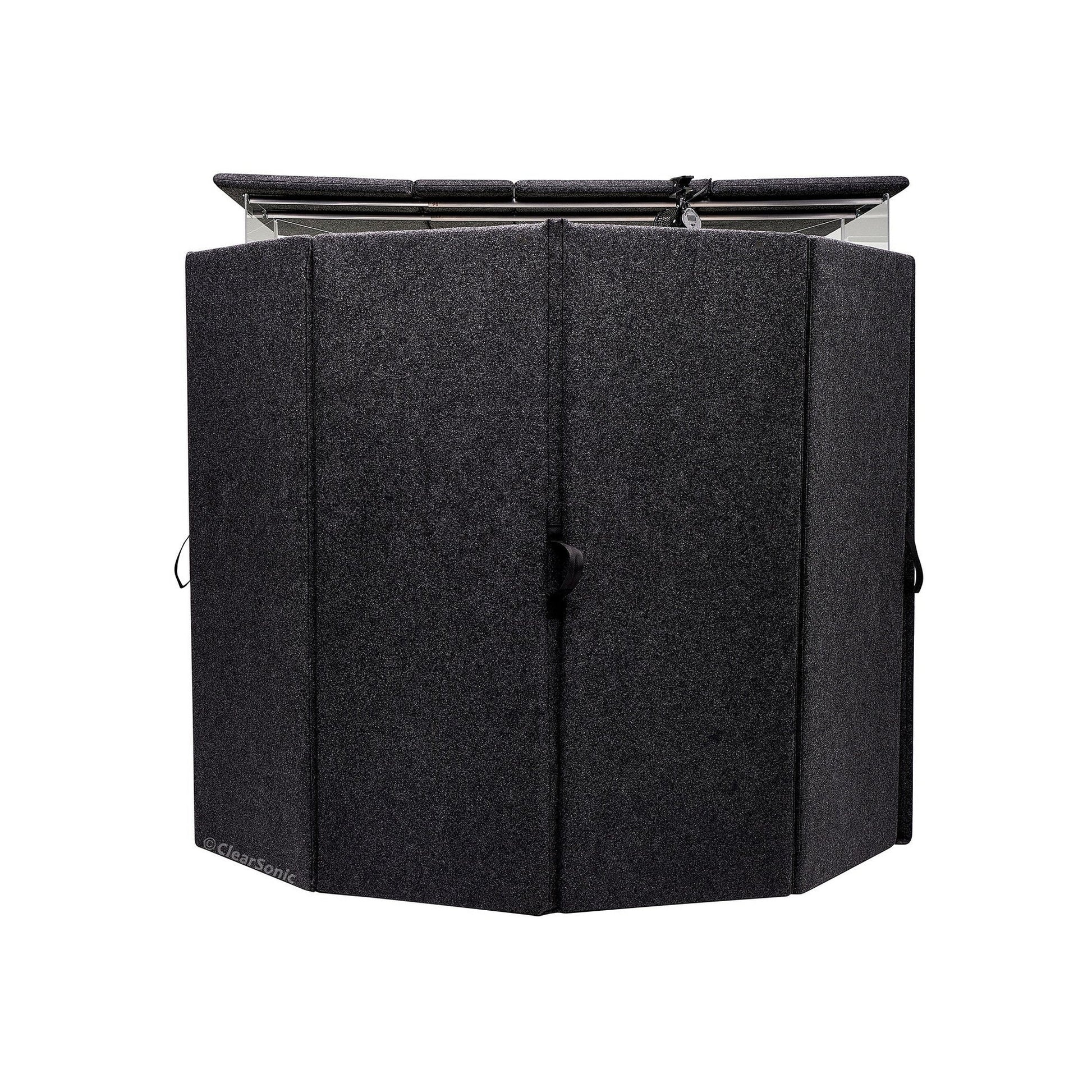  ClearSonic IPA IsoPac A Portable Drum Isolation Booth, 60-70% Volume Reduction(Clearsonic Ipa Isopac A Portable Drum Isolation Booth 60 70 Volume Reduction)