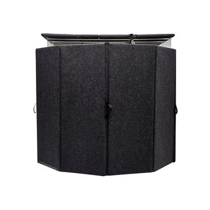  ClearSonic IPA IsoPac A Portable Drum Isolation Booth, 60-70% Volume Reduction(Clearsonic Ipa Isopac A Portable Drum Isolation Booth 60 70 Volume Reduction)