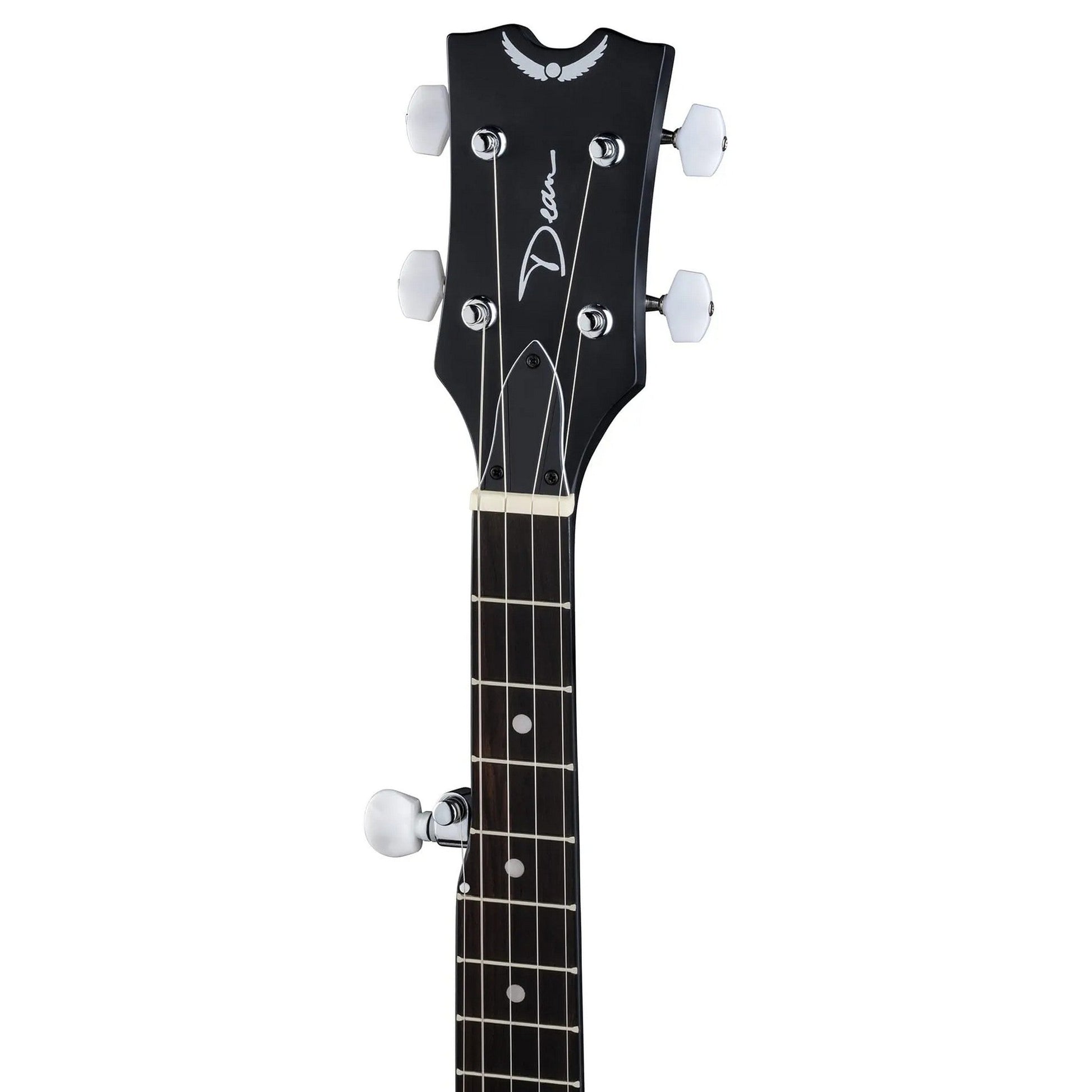  Dean Guitars Backwoods Mini Travel Mahogany Banjo Guitar BKS(Dean Guitars Backwoods Mini Travel Mahogany Banjo Guitar Bks)