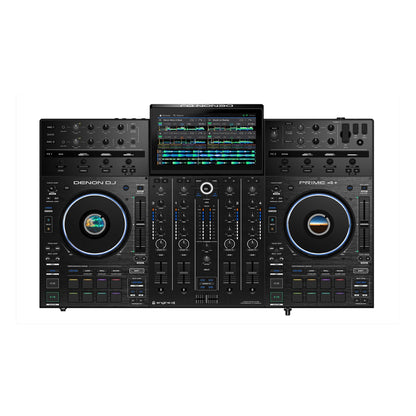  Denon DJ PRIME 4+ 4-Deck Standalone DJ Controller/Mixer System(Denon Dj Prime 4 4 Deck Standalone Dj Controller Mixer System)