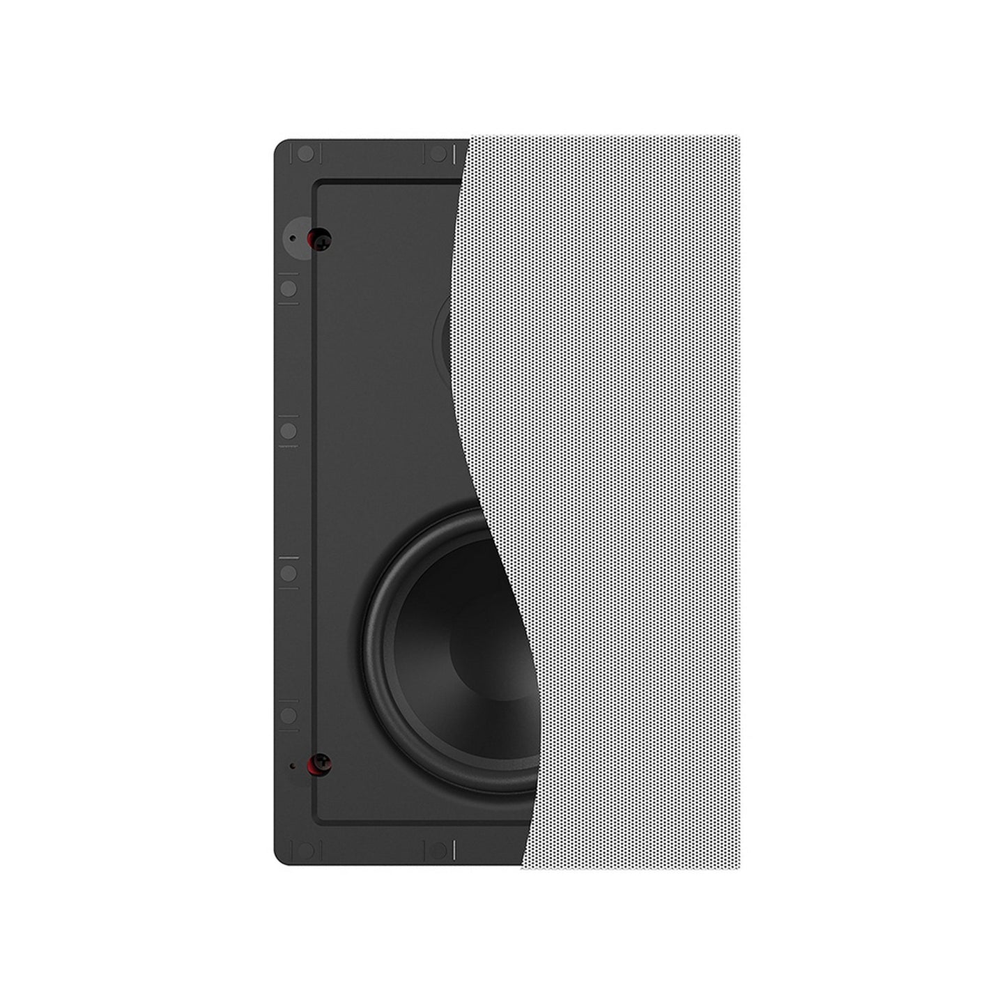  Klipsch DS-160W Designer Series 6.5-Inch In-Wall Speaker, Single Unit, White(Klipsch Ds 160w Designer Series 65 Inch In Wall Speaker Single Unit White)