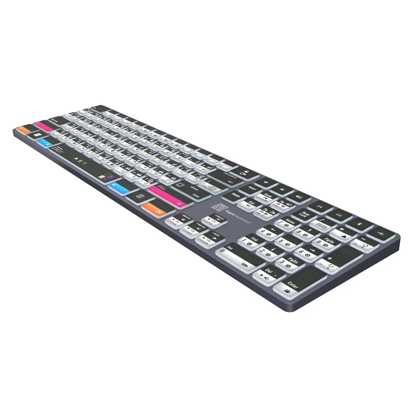  Logickeyboard TITAN Wireless Backlit Keyboard For Premiere Pro/After Effects, PC, US Windows(Logickeyboard Titan Wireless Backlit Keyboard For Premiere Pro After Effects Pc Us Windows)