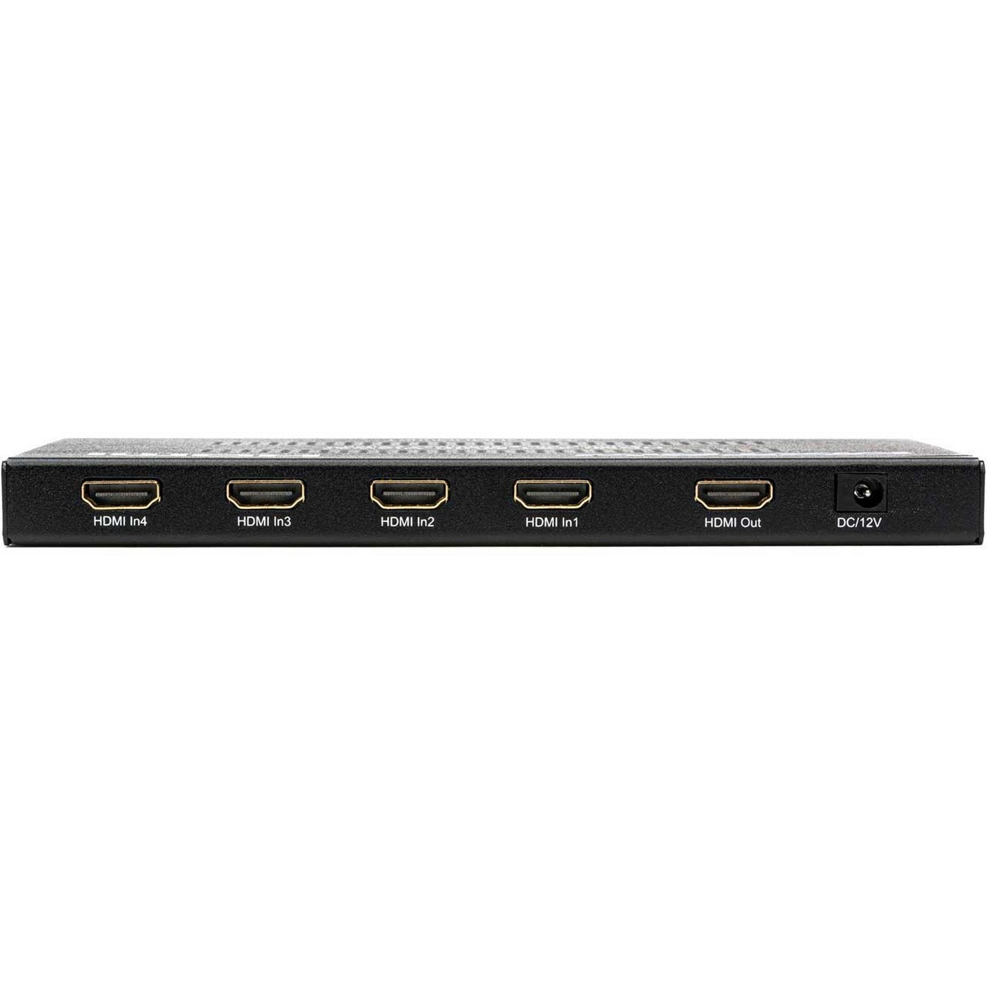  Ocean Matrix 4K HDMI 4x1 Multi Viewer With IR Control(Ocean Matrix 4k Hdmi 4x1 Multi Viewer With Ir Control)