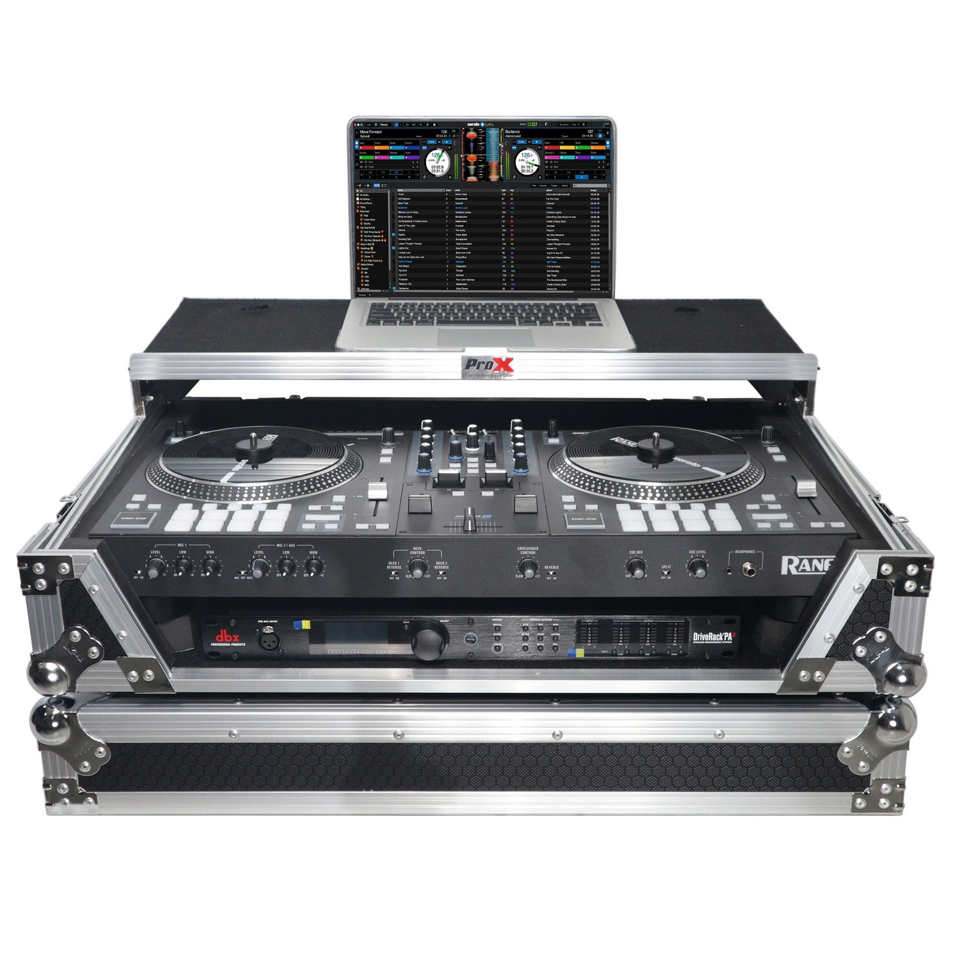  ProX XS-RANEONE Case For RANE One DJ Controller With Sliding Laptop Shelf(Prox Xs Raneone Case For Rane One Dj Controller With Sliding Laptop Shelf)