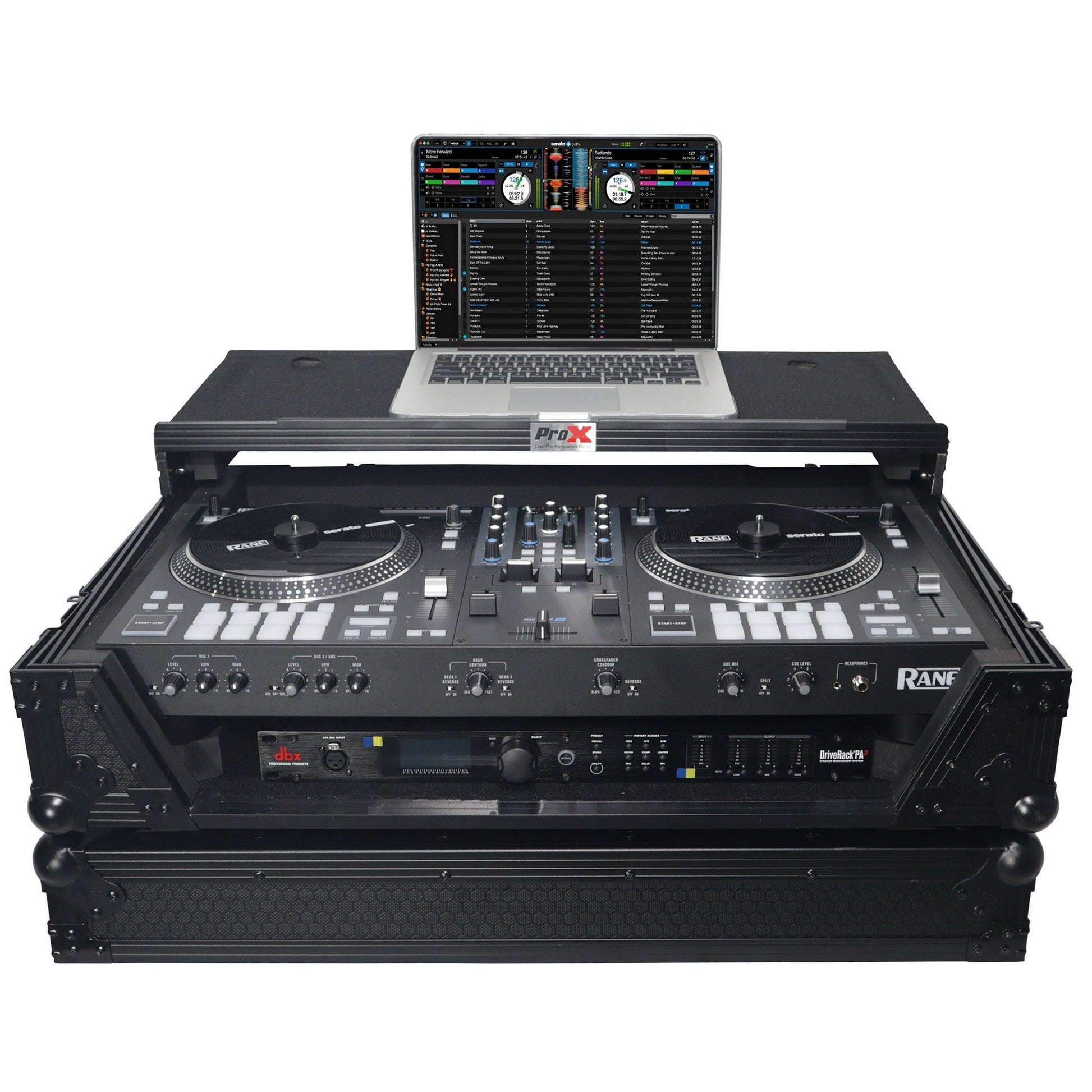  ProX XS-RANEONE Case For RANE One DJ Controller With Sliding Laptop Shelf(Prox Xs Raneone Case For Rane One Dj Controller With Sliding Laptop Shelf)