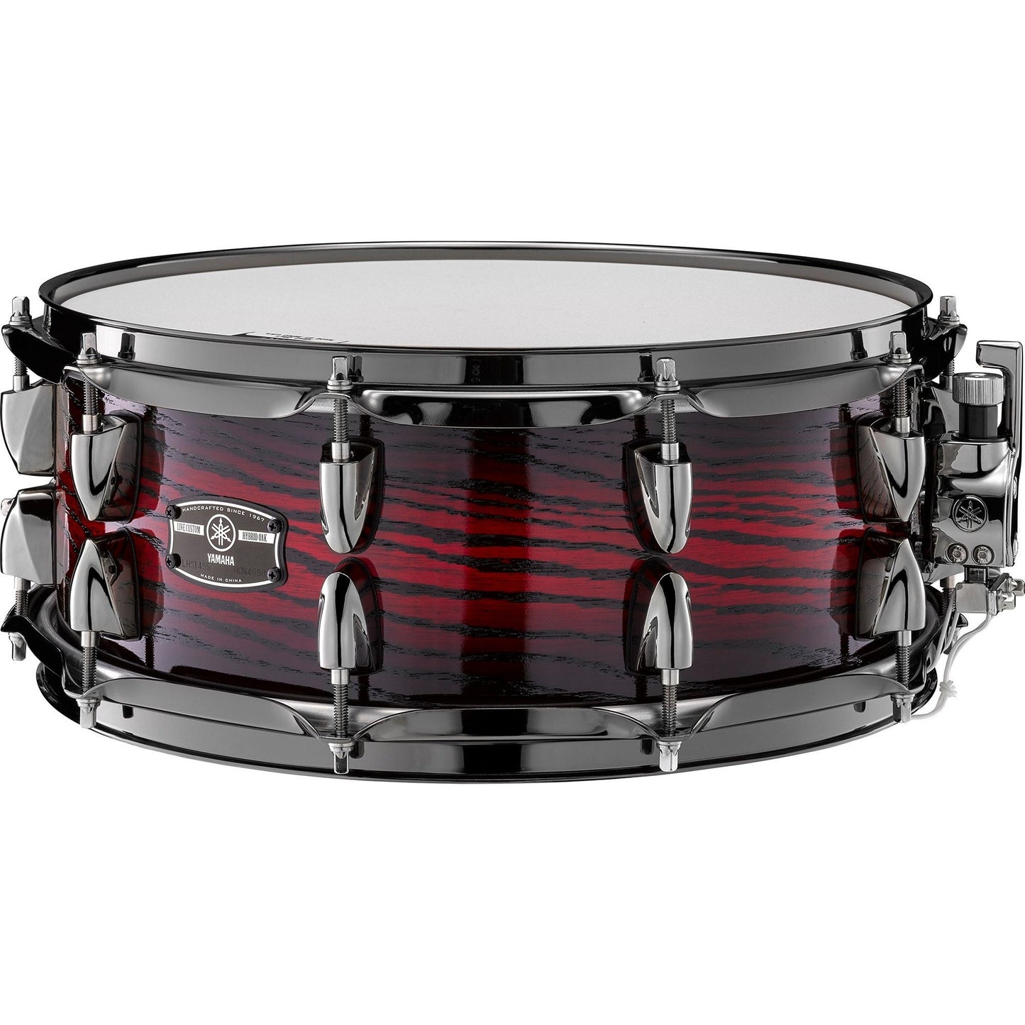  Yamaha Live Custom Hybrid Oak Snare Drum, 2.3 Millimeter Triple-Flanged Hoops(Yamaha Live Custom Hybrid Oak Snare Drum 23 Millimeter Triple Flanged Hoops)