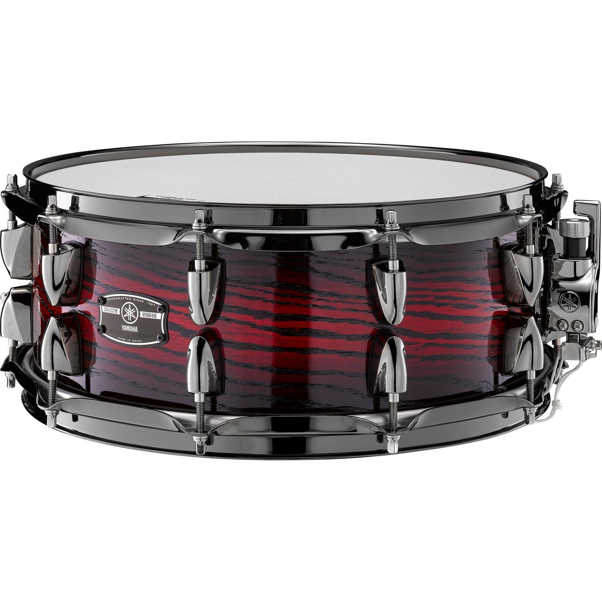  Yamaha Live Custom Hybrid Oak Snare Drum, 2.3 Millimeter Triple-Flanged Hoops(Yamaha Live Custom Hybrid Oak Snare Drum 23 Millimeter Triple Flanged Hoops)