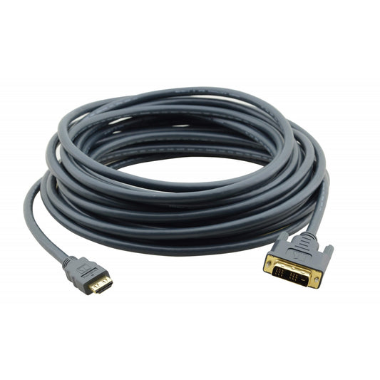  Kramer C-HM/DM-35 HDMI To DVI Cable, 35-Feet(Kramer C Hm Dm 35 Hdmi To Dvi Cable 35 Feet)