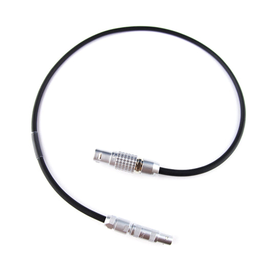  Heden AC-48 7 Pin LEMO Male To Half-Moon 2 Pin LEMO ARRI Alexa Mini Run/Stop Cable(Heden Ac 48 7 Pin Lemo Male To Half Moon 2 Pin Lemo Arri Alexa Mini Run Stop Cable)