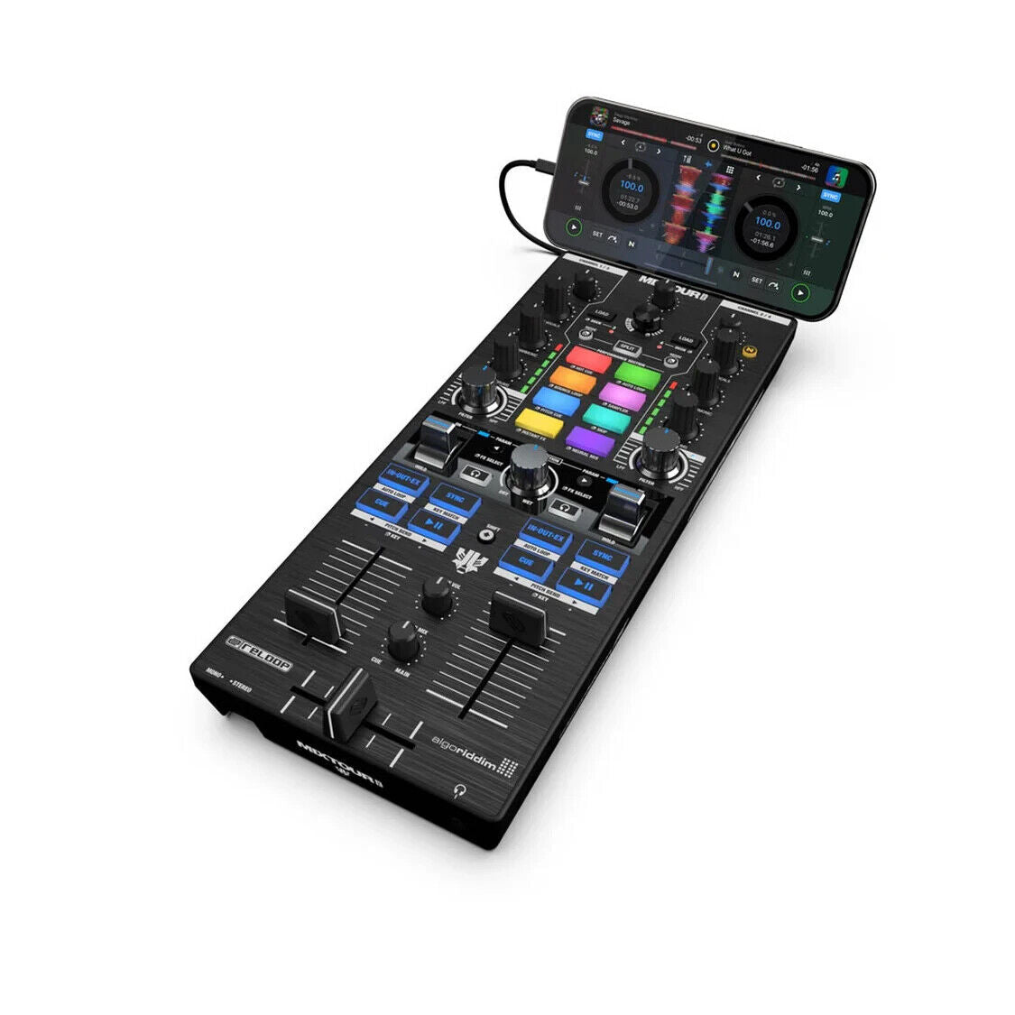  Reloop Mixtour Pro 4-Deck All-In-One DJ Controller(Reloop Mixtour Pro 4 Deck All In One Dj Controller)