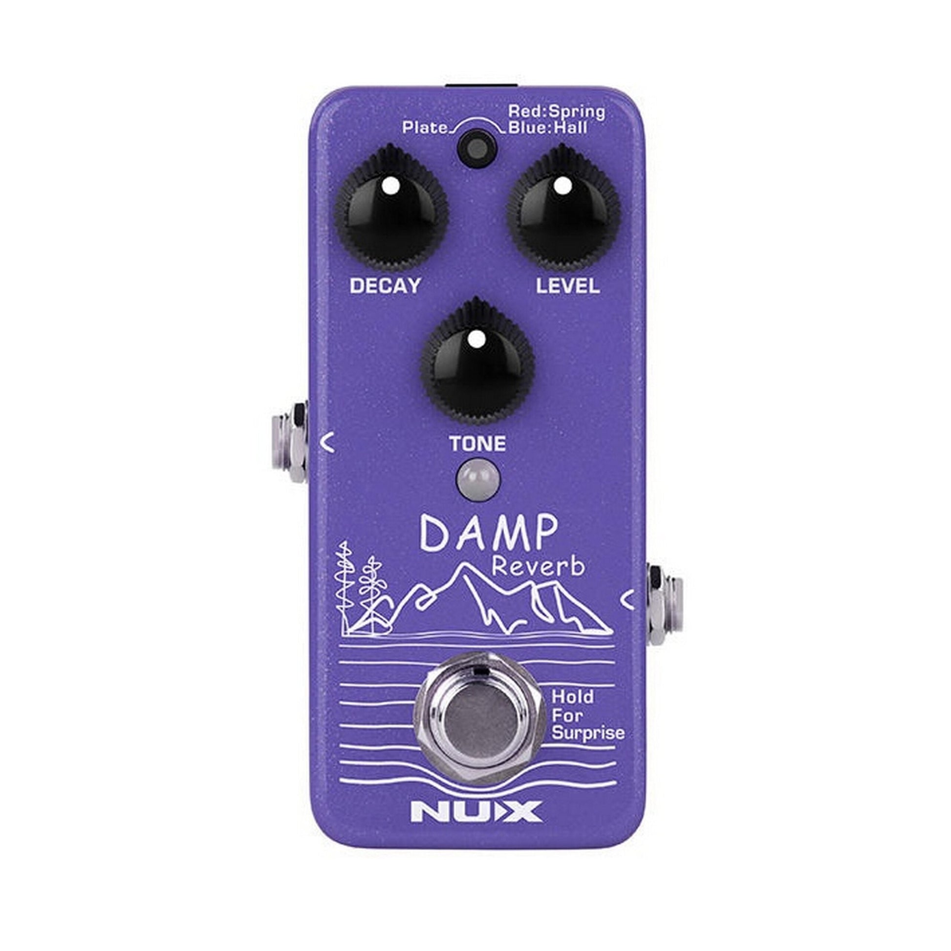  Nux Damp Reverb Guitar Effects Pedal With Plate, Spring, And Hall(Nux Damp Reverb Guitar Effects Pedal With Plate Spring And Hall)