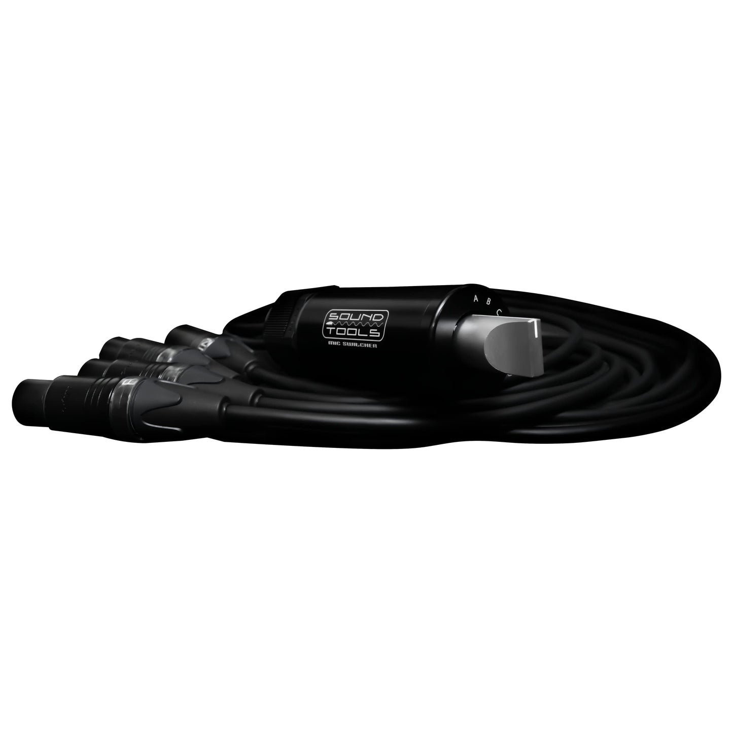  SoundTools Mic Switcher With Three Input, One Output Microphone Selector(Soundtools Mic Switcher With Three Input One Output Microphone Selector)