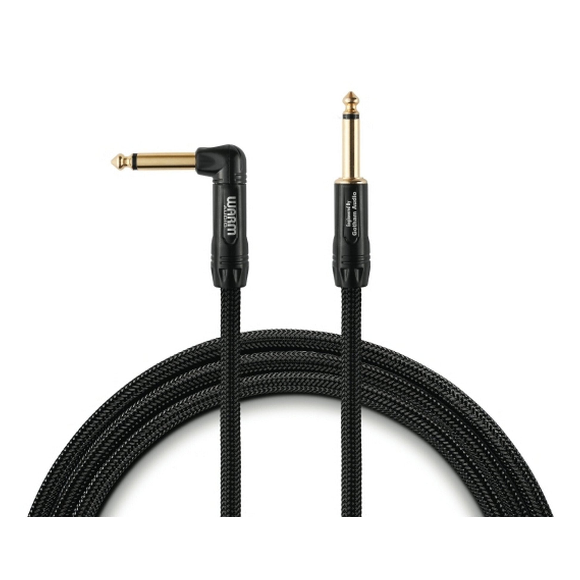  Warm Audio PREM-TS-1RT-18 Premier Series Right Angle To Straight TS Cable, 18 Foot(Warm Audio Prem Ts 1rt 18 Premier Series Right Angle To Straight Ts Cable 18 Foot)