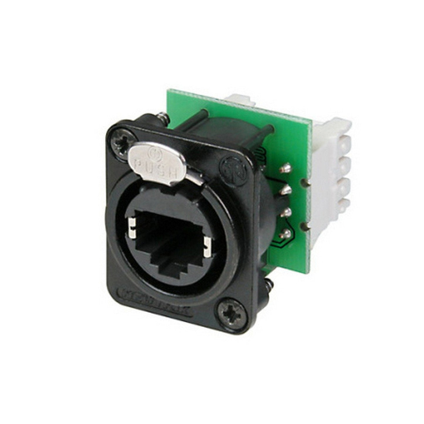  Ace Backstage Co. C-15145 CONNECTRIX Neutrik BLACK RJ45 CAT5 110 IDC Panel Mount Connector(Ace Backstage Co C 15145 Connectrix Neutrik Black Rj45 Cat5 110 Idc Panel Mount Connector)
