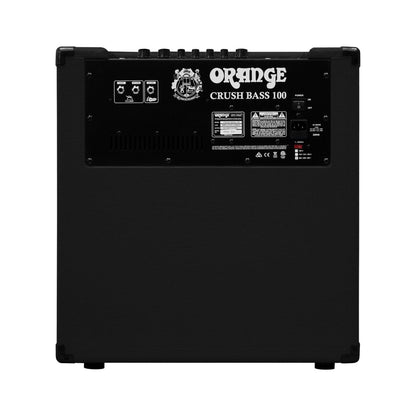  Orange CRUSH-BASS-100-BLK 100 Watt 15 Inch Bass Amp Combo Black(Orange Crush Bass 100 Blk 100 Watt 15 Inch Bass Amp Combo Black)