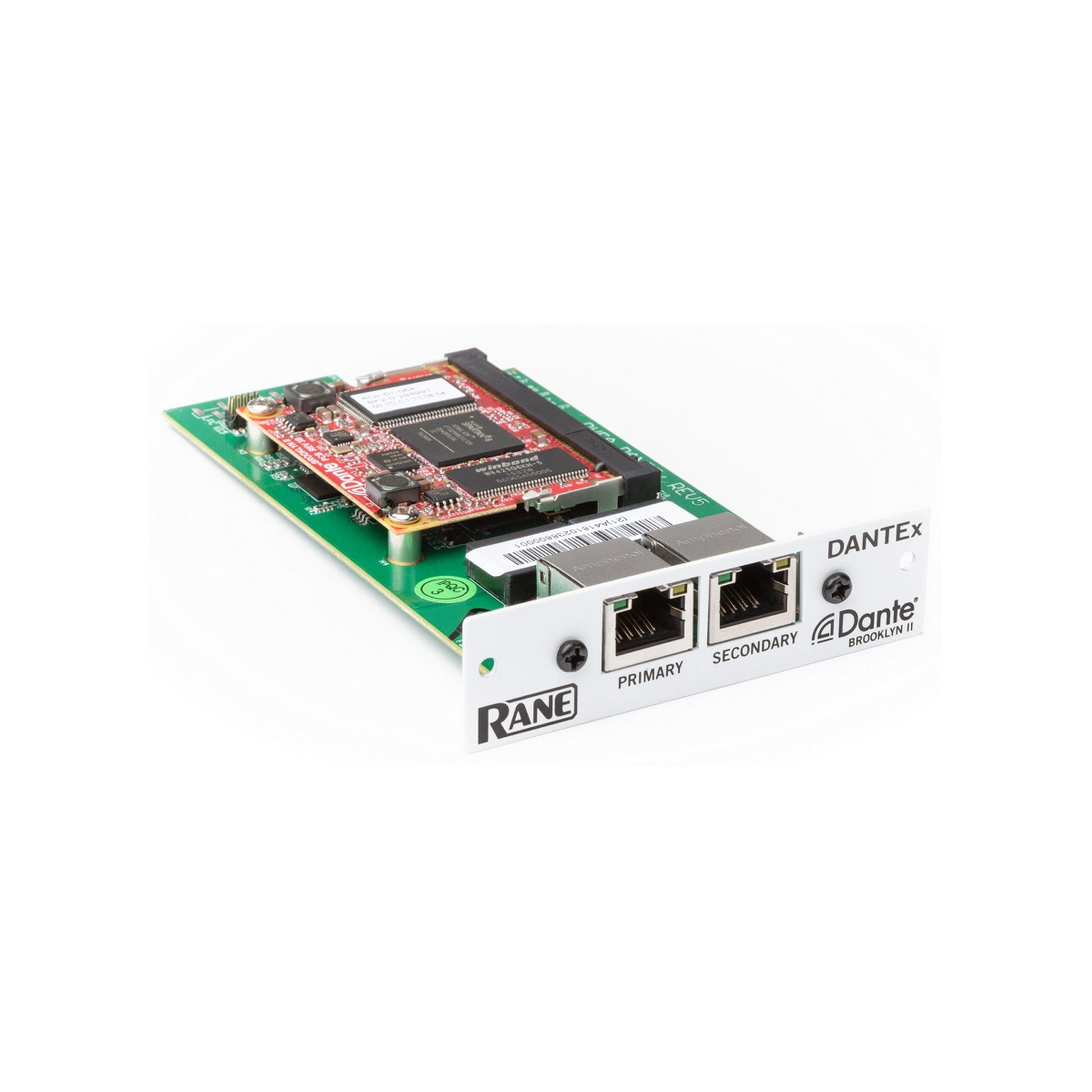  Rane DANTEx Plug-In Card For Terminal 1010x(Rane Dantex Plug In Card For Terminal 1010x)
