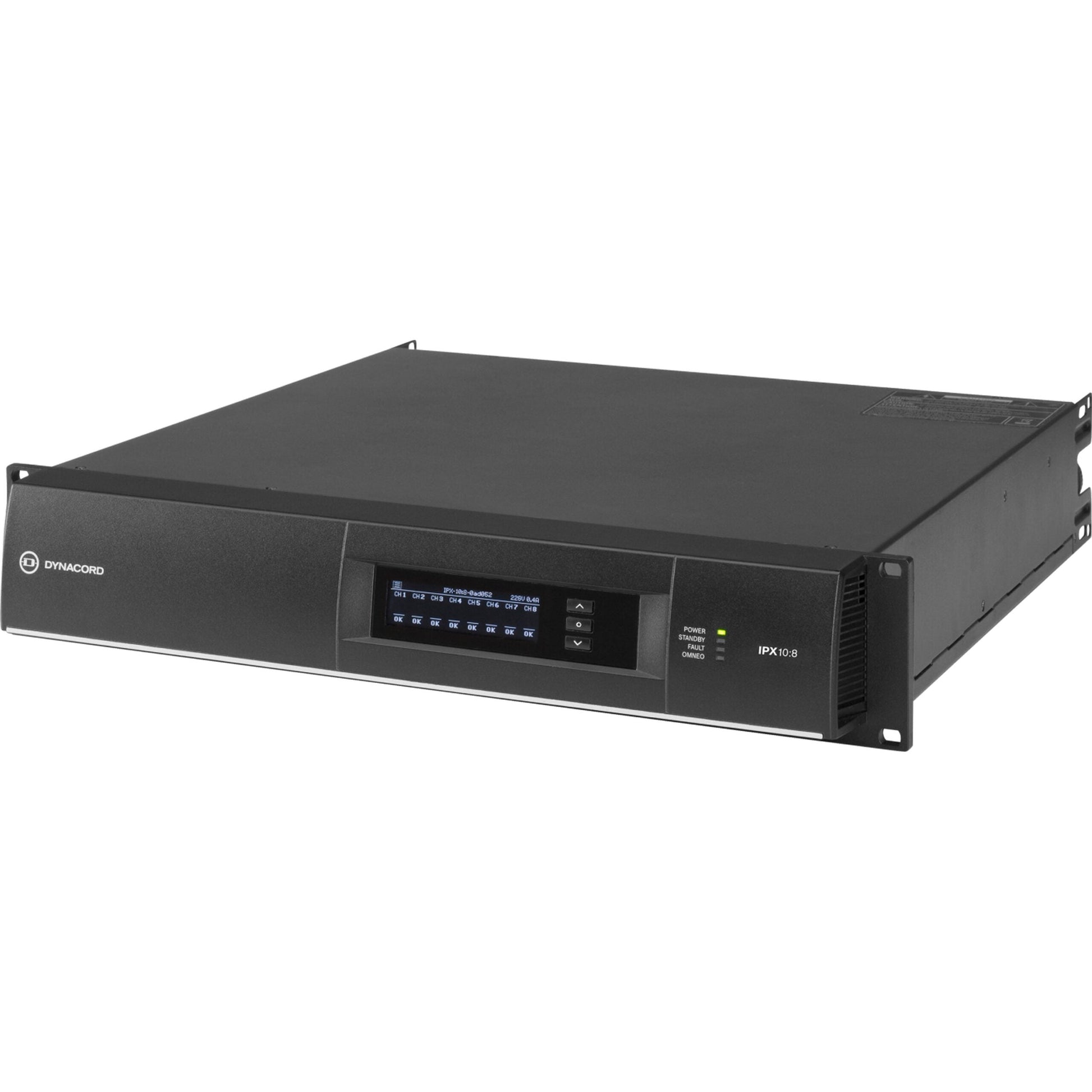  Dynacord IPX10:8 8 X 1250W Multi-Channel Installation DSP Class-D Amplifier(Dynacord Ipx108 8 X 1250w Multi Channel Installation Dsp Class D Amplifier)