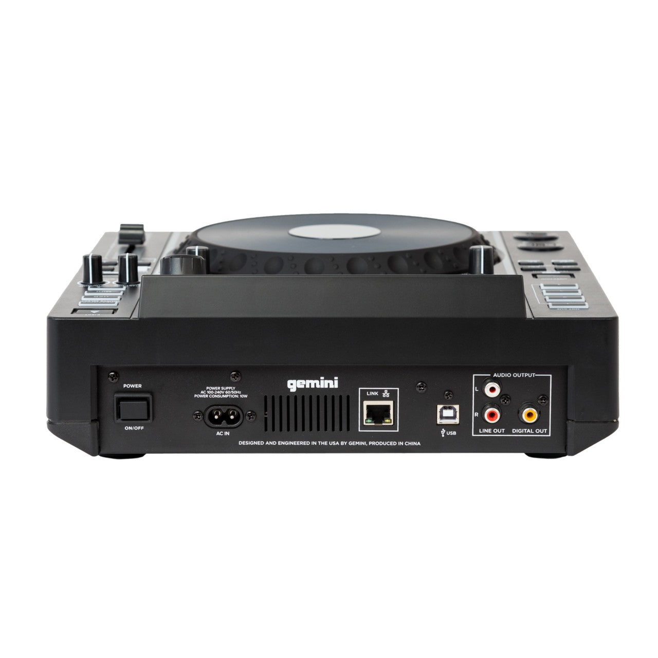  Gemini MDJ-900 CD/USB Media Player And MIDI Controller(Gemini Mdj 900 Cd Usb Media Player And Midi Controller)