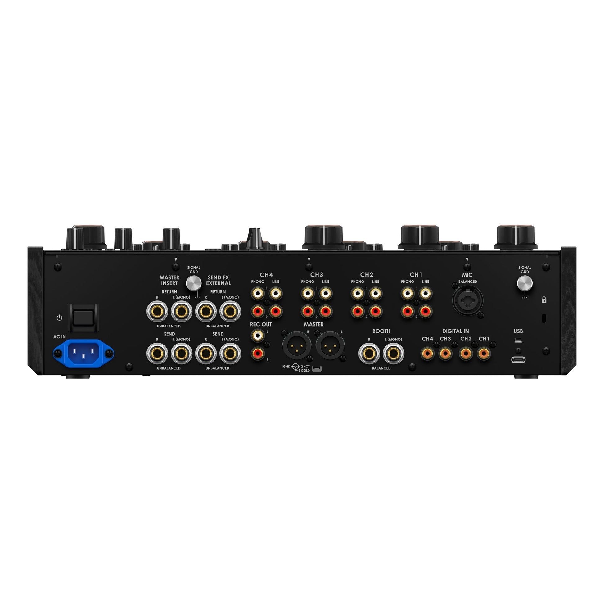  AlphaTheta Euphonia Professional 4-Channel Rotary Mixer(Alphatheta Euphonia Professional 4 Channel Rotary Mixer)
