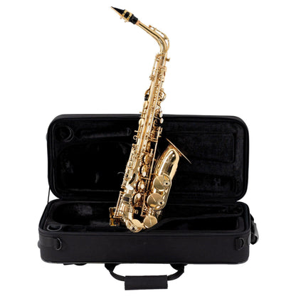  Antigua Vosi AS2155LQ Eb Alto Saxophone, All-Lacquer Body(Antigua Vosi As2155lq Eb Alto Saxophone All Lacquer Body)
