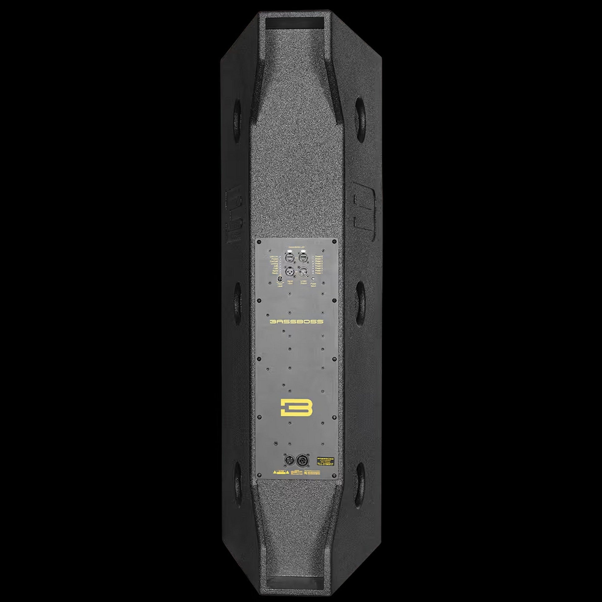  BASSBOSS AT312-MK3 4000W 2 X 12-inch 3-Way Direct Radiating Co-Axial Powered Speaker(Bassboss At312 Mk3 4000w 2 X 12 Inch 3 Way Direct Radiating Co Axial Powered Speaker)