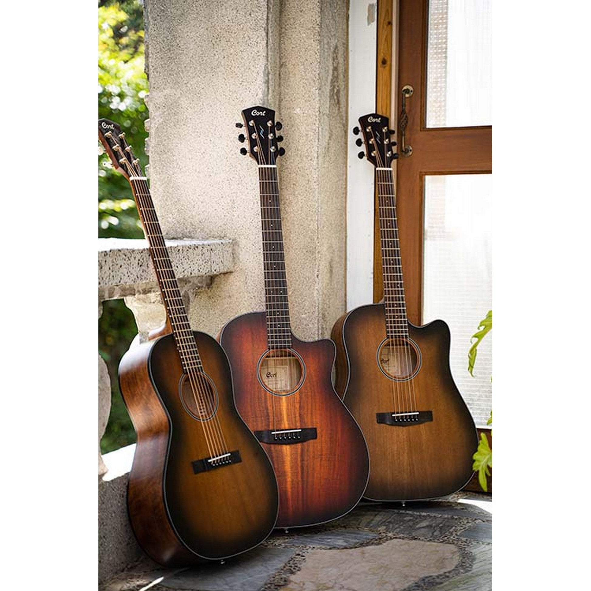  Cort CORE PE Acoustic-Electric Guitar, Core, Mahogany(Cort Core Pe Acoustic Electric Guitar Core Mahogany)